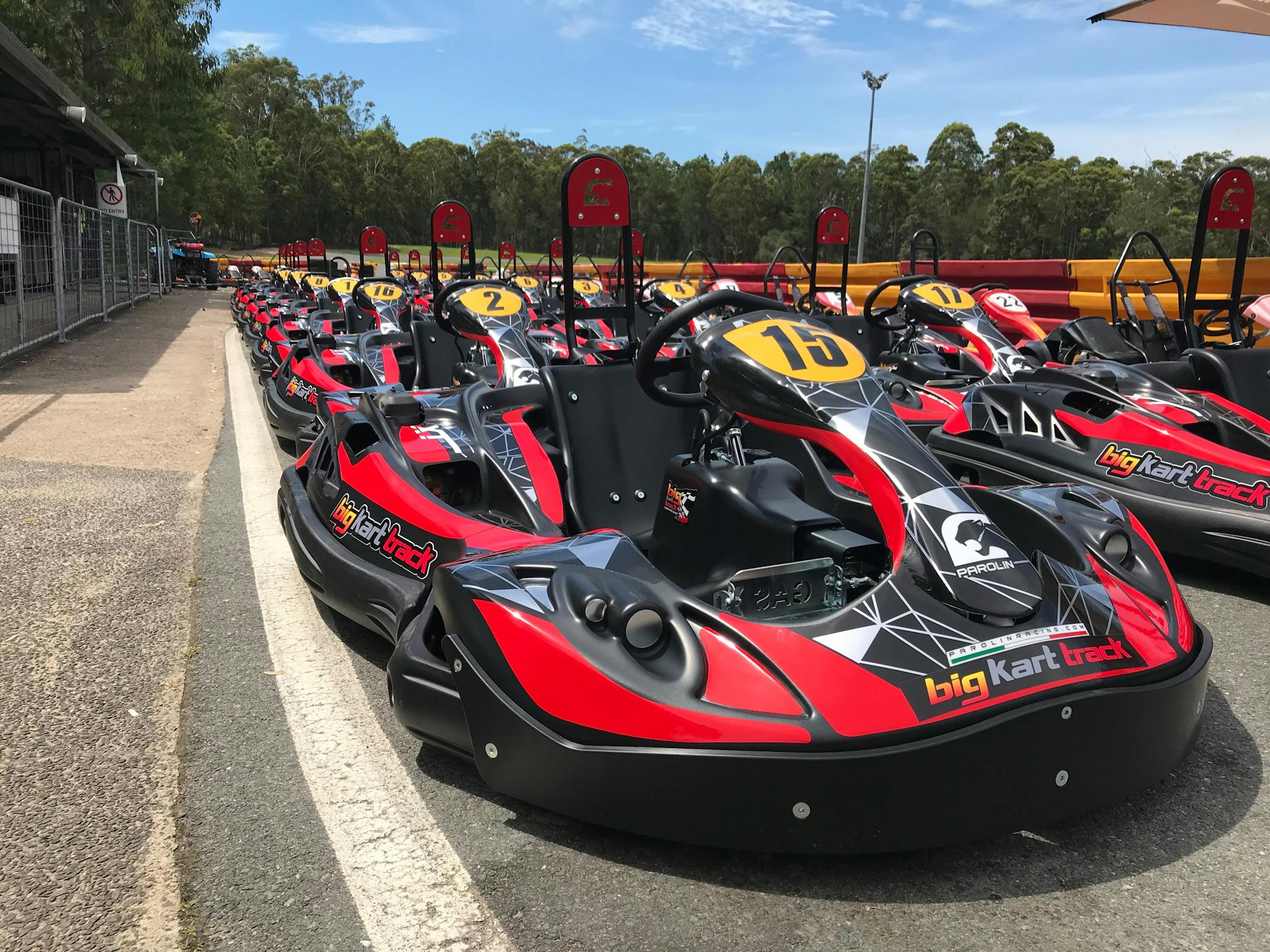 new fleet of Parolin Racing Karts new fleet of Parolin Racing Karts