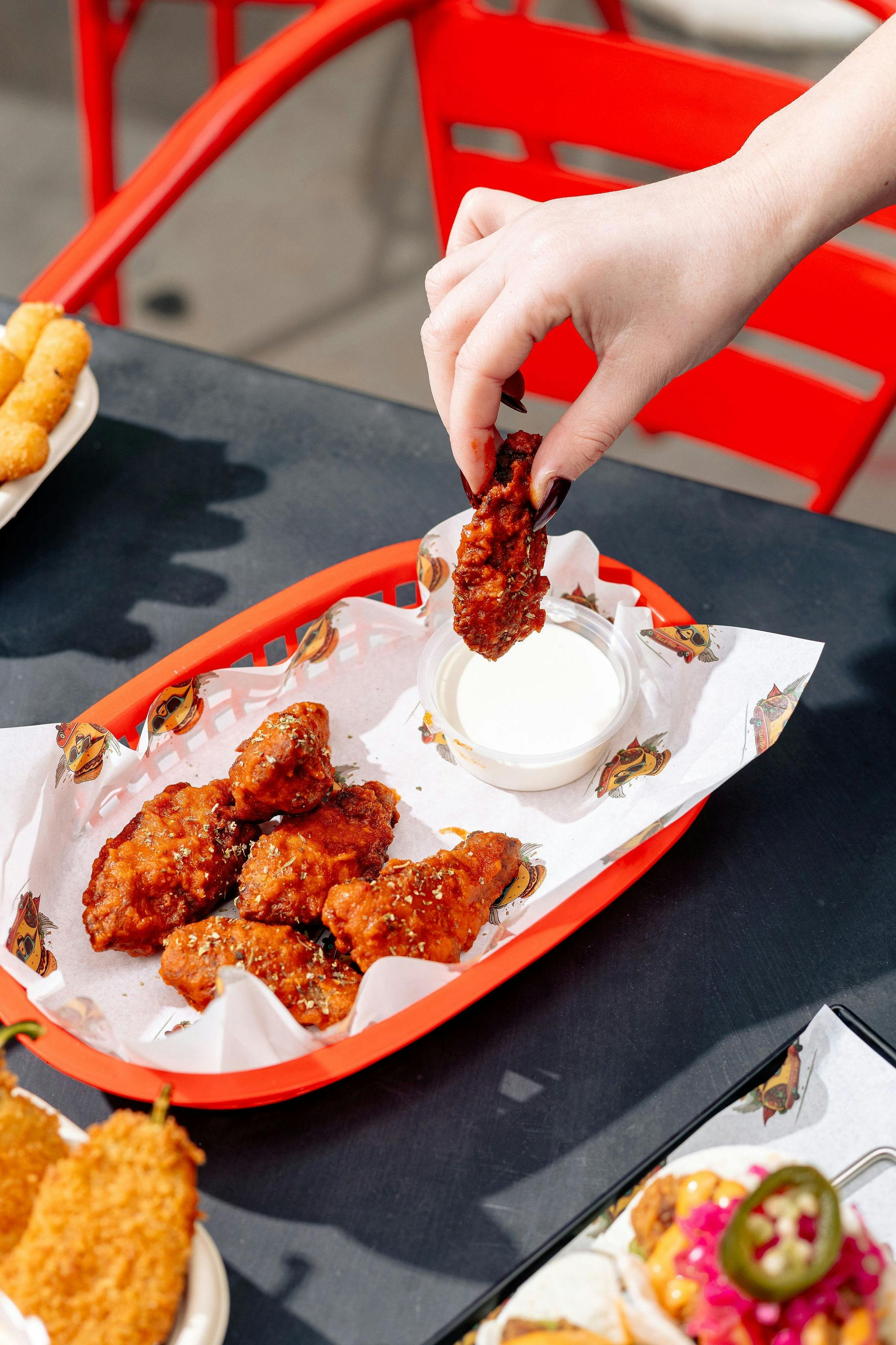 served with sour cream