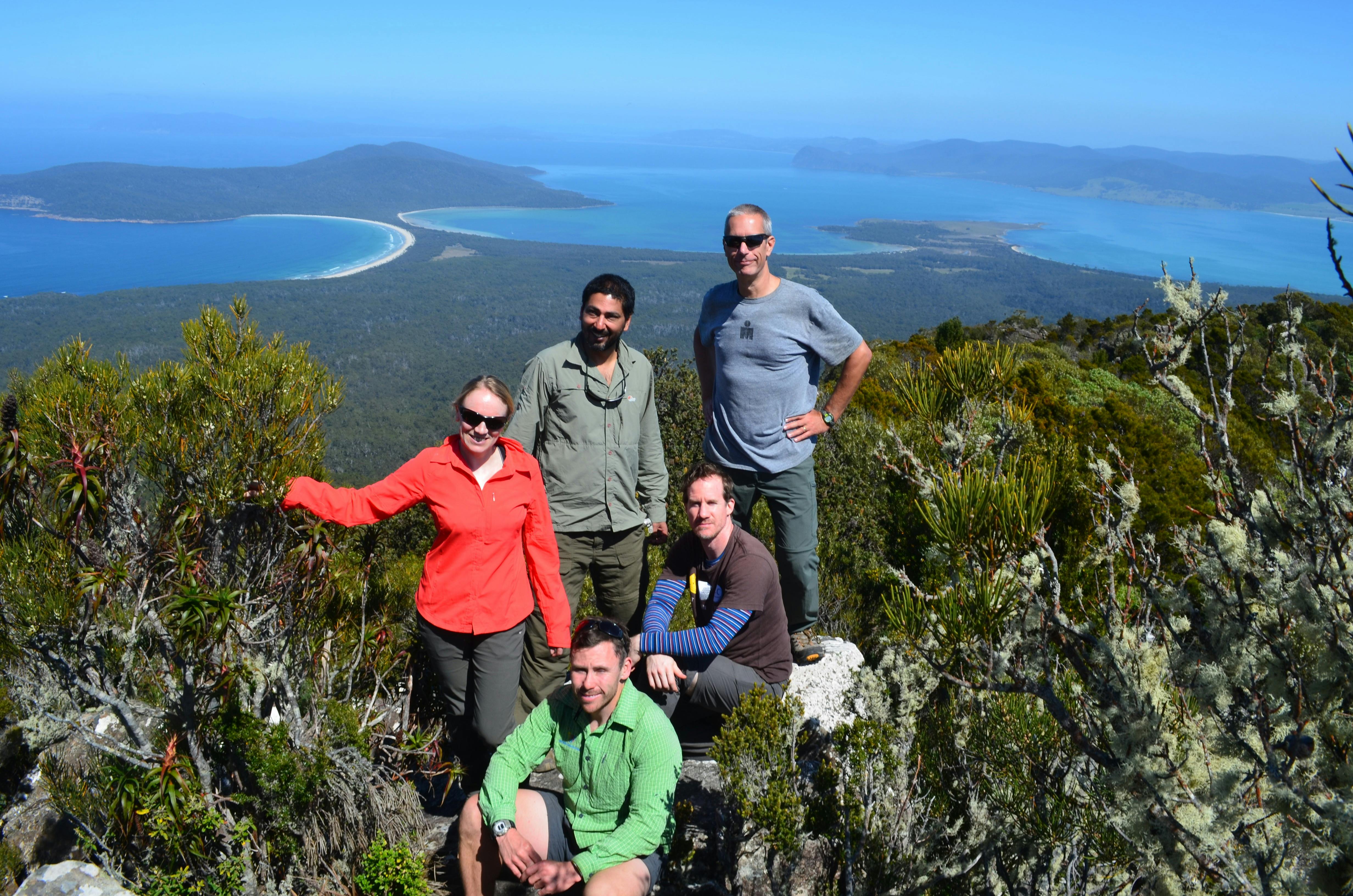 Walking on Maria Island