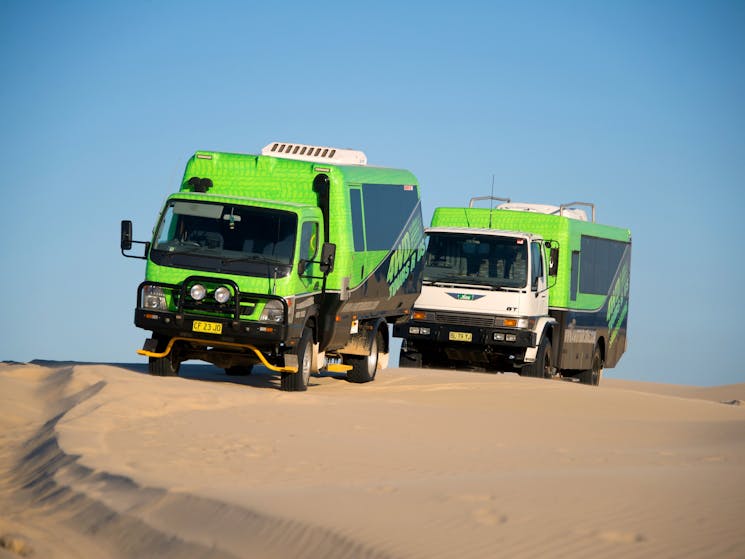 sandboarding Stockton beach 4wd tours r us