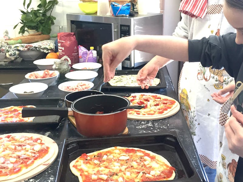 Image for School holidays Kids Pizza  Making Class