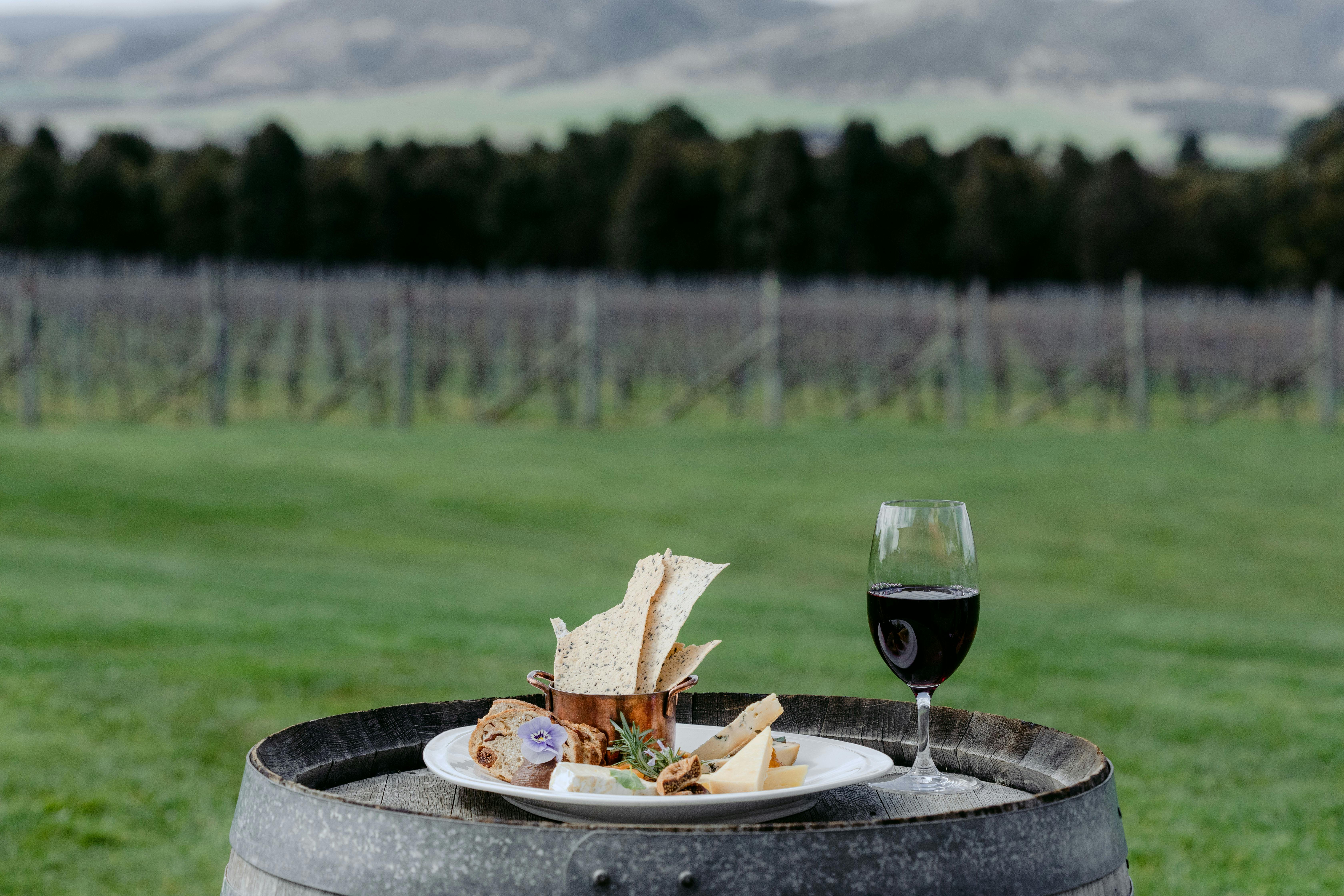 Wine and Cheese at Frogmore Creek
