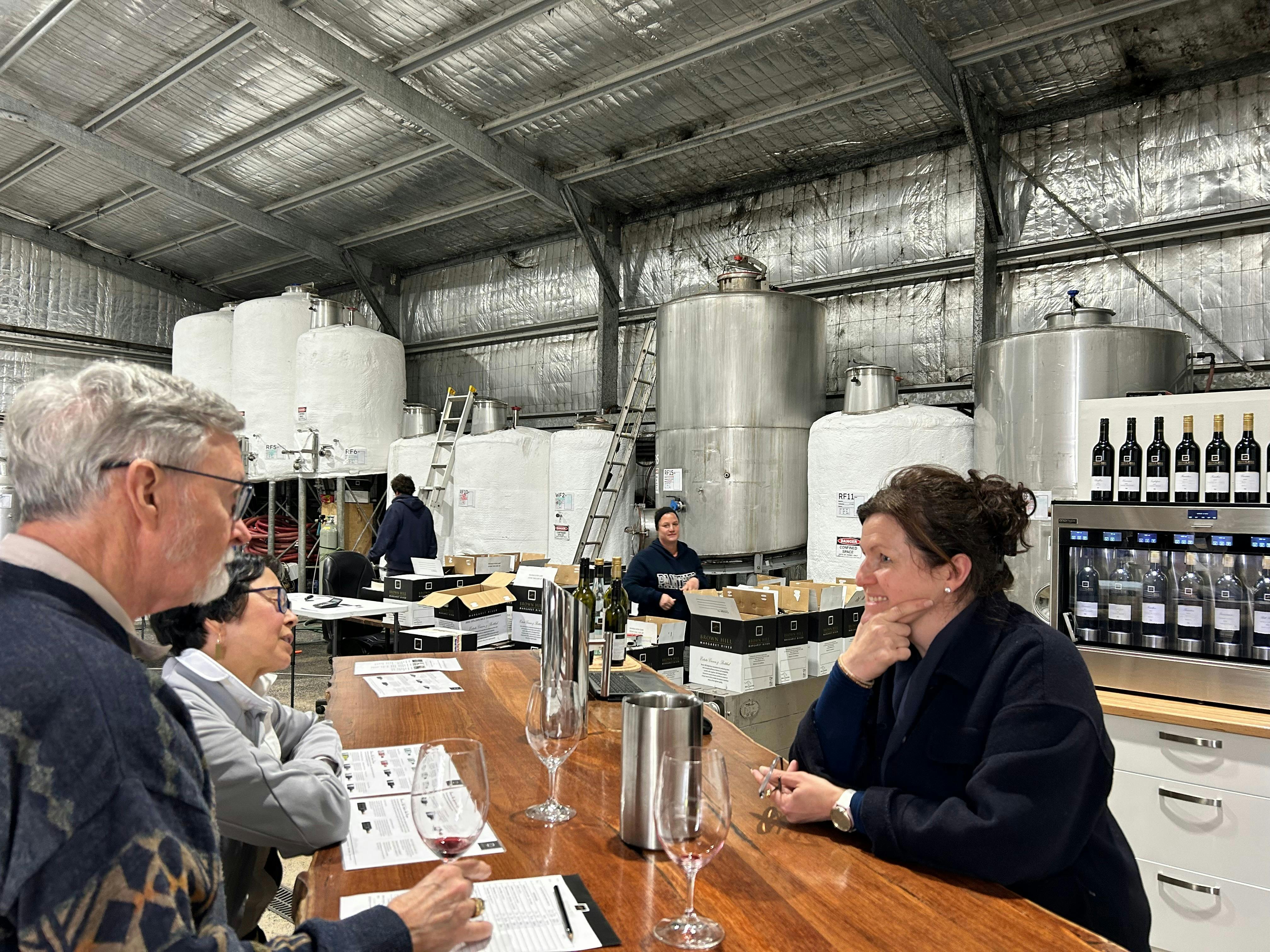 Brown Hill tasting