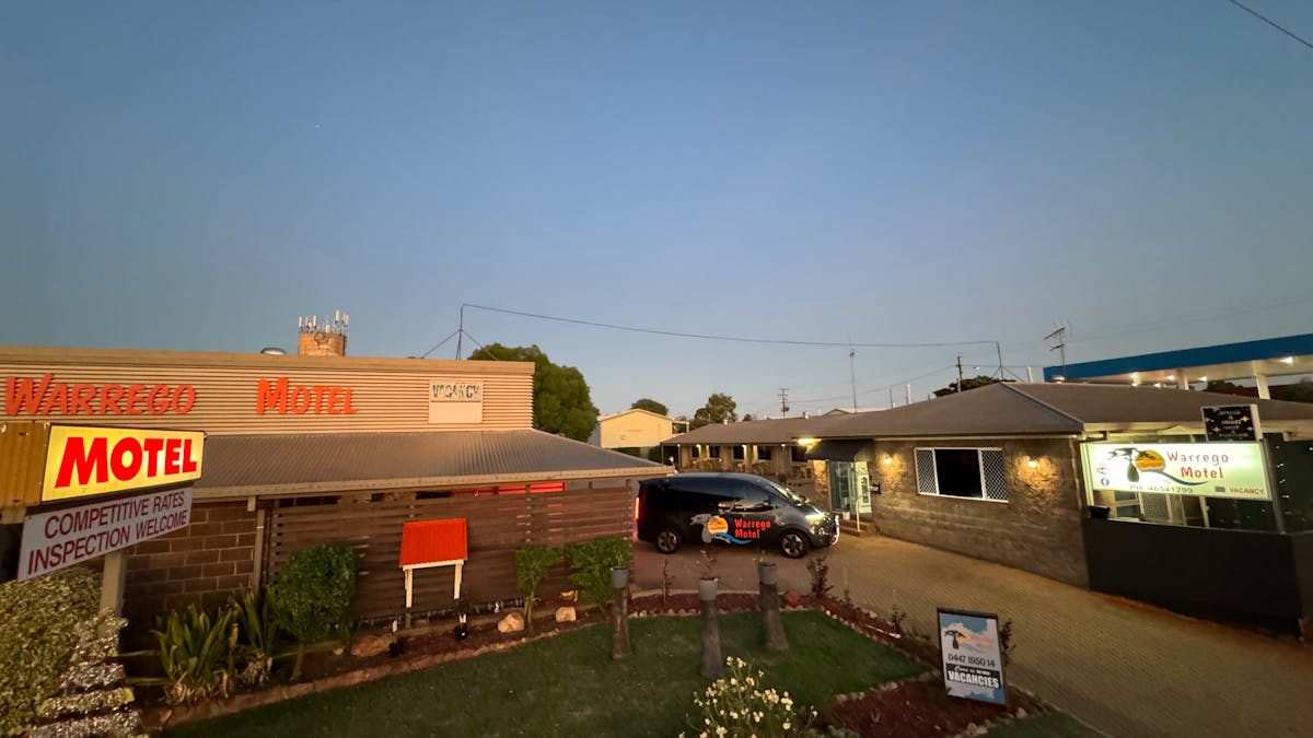 Entrance to Motel