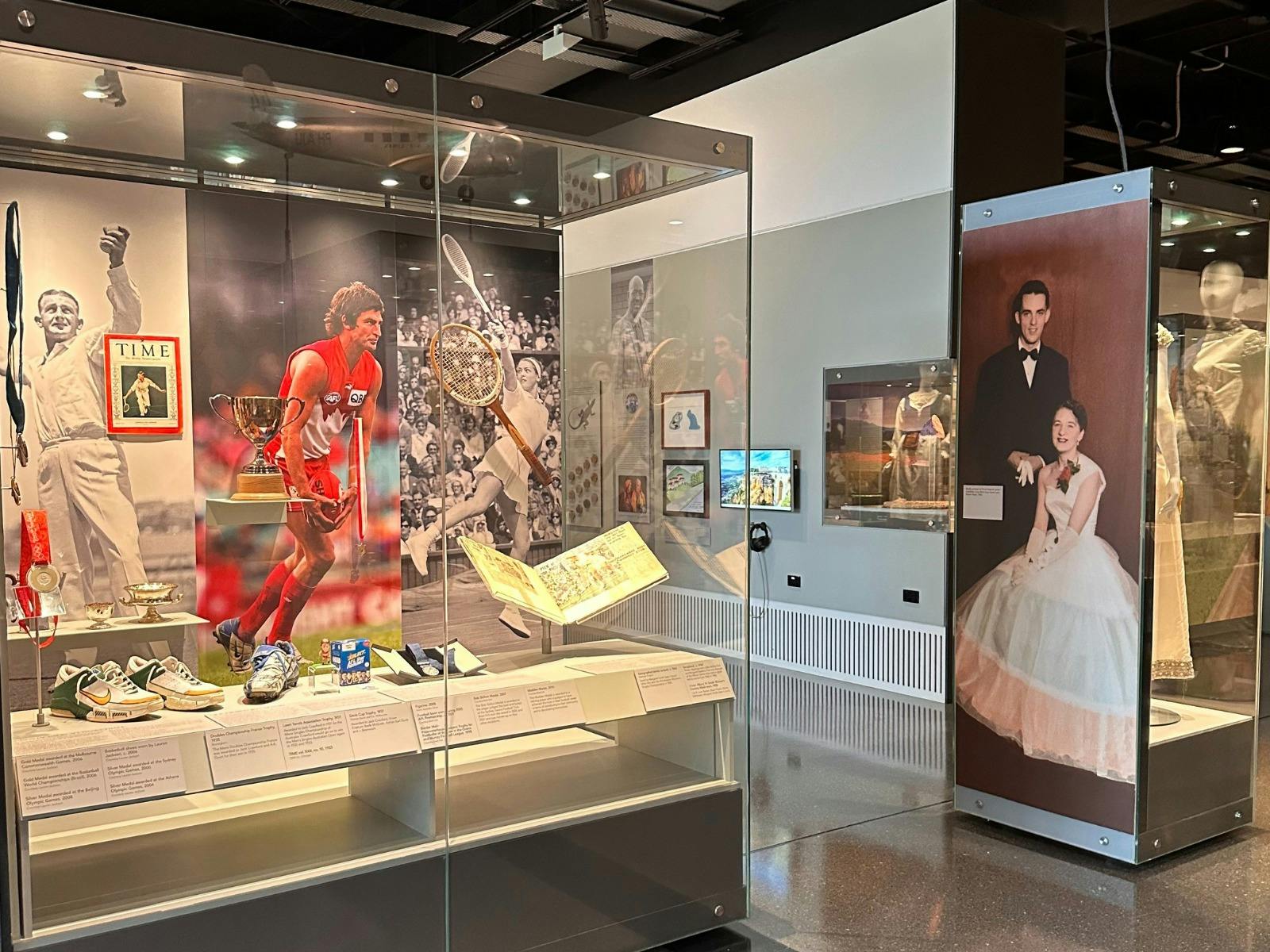 Gallery at Albury LibraryMuseum, showing Bungambrawatha: Stories of Albury
