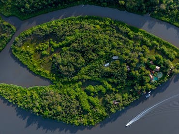 Hearth Shaped, exclusive use island on the Noosa River Hearth Shaped, exclusive use island on the Noosa River