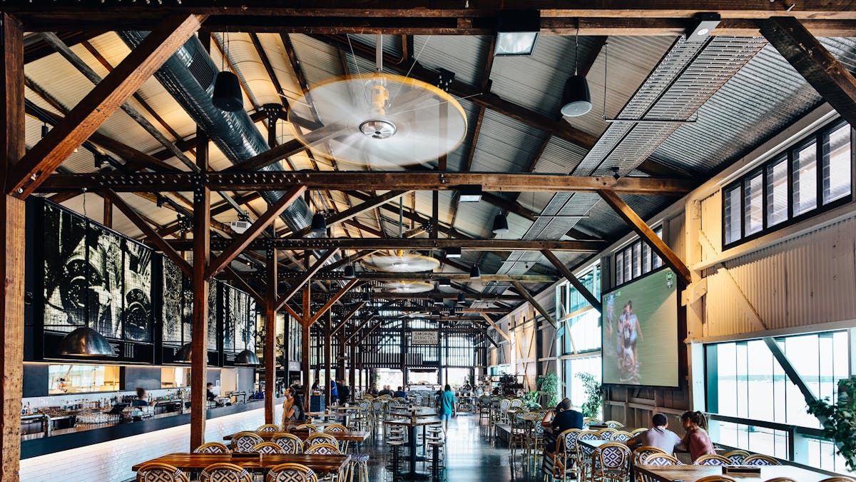 View from Brewery to the Inlet bar