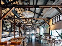 View from Brewery to the Inlet bar