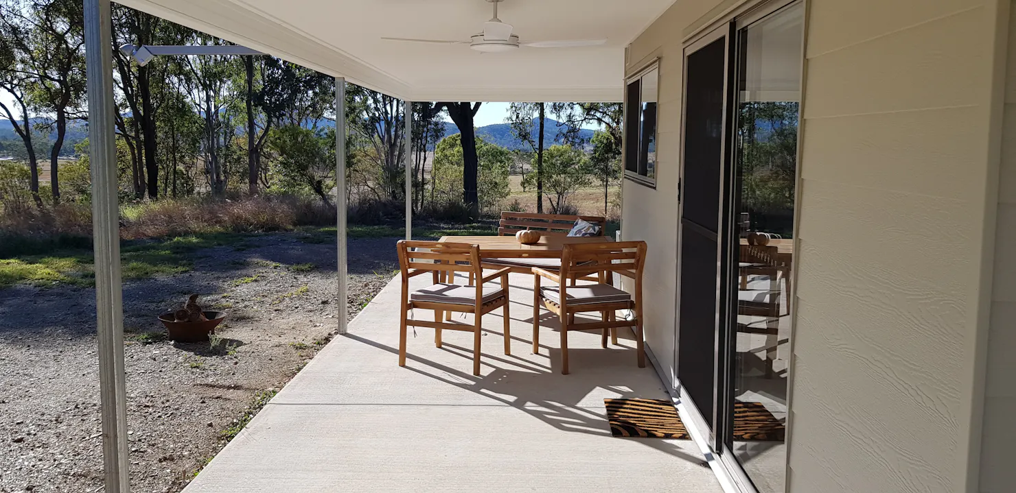 North facing veranda at Neureum Park