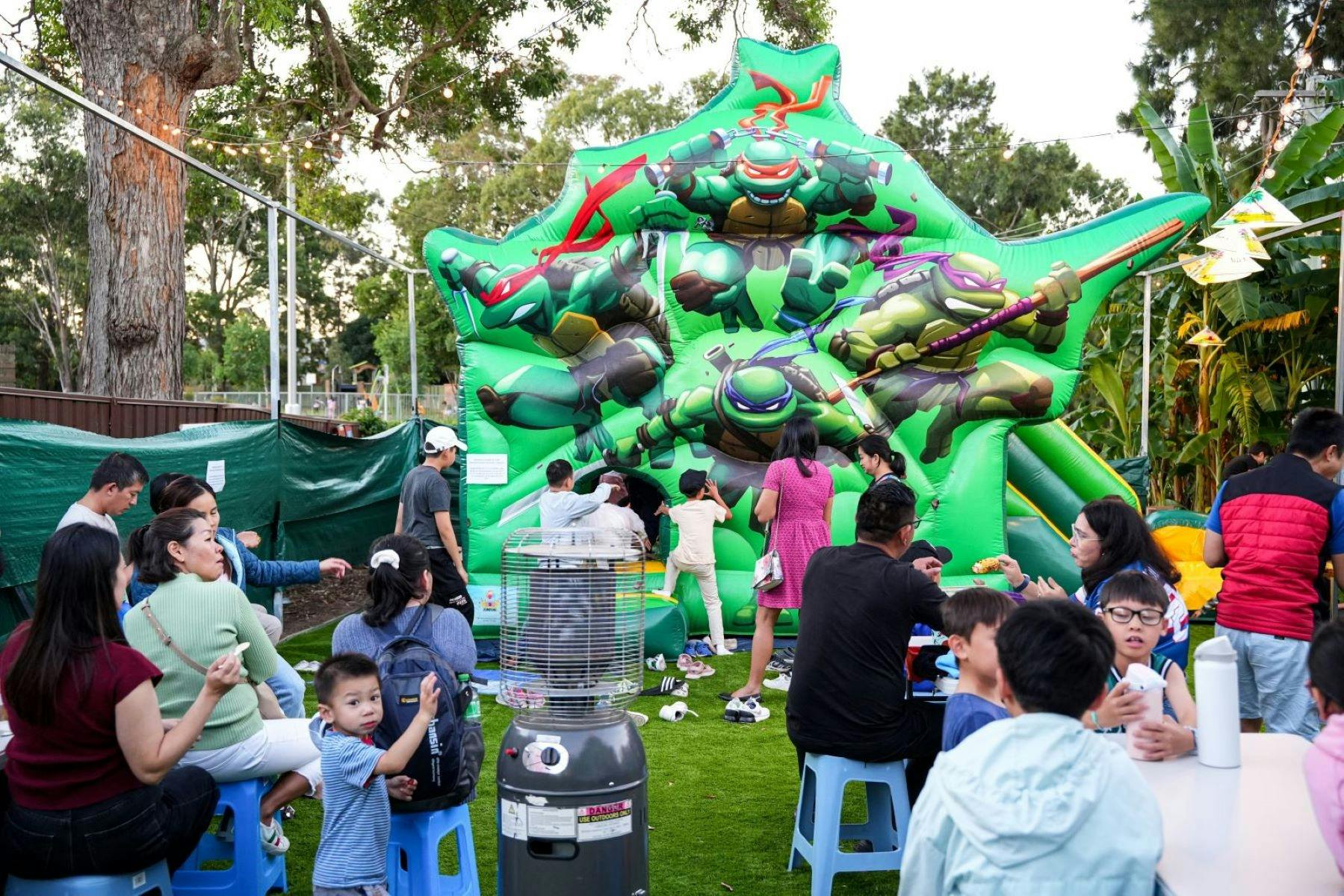 Great fun for the whole family - Free Jumping castle for the kids