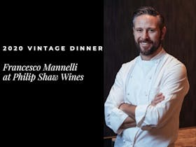 2020 Vintage Dinner with Francesco Mannelli at Philip Shaw Wines