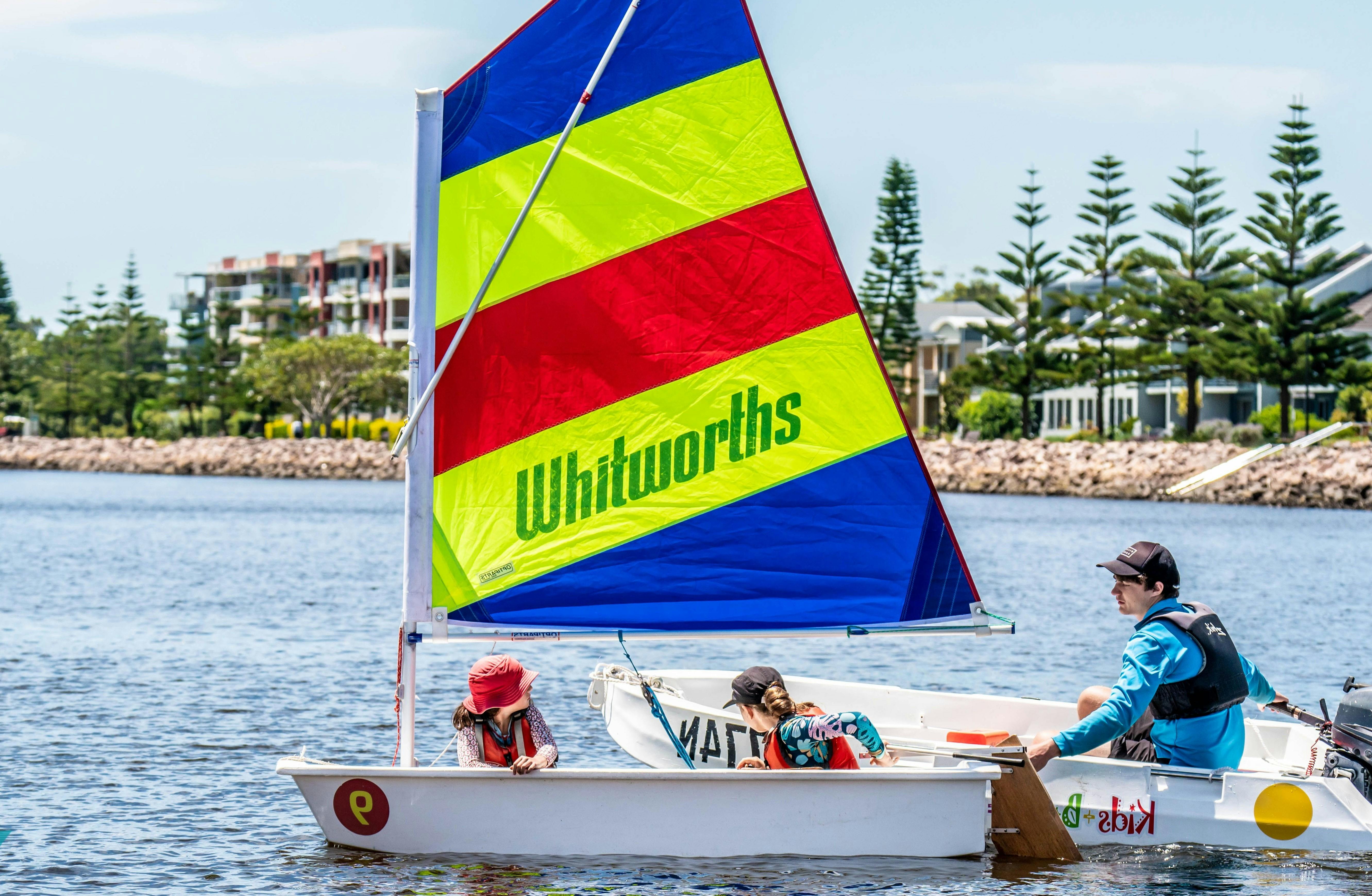 Having fun on the water!