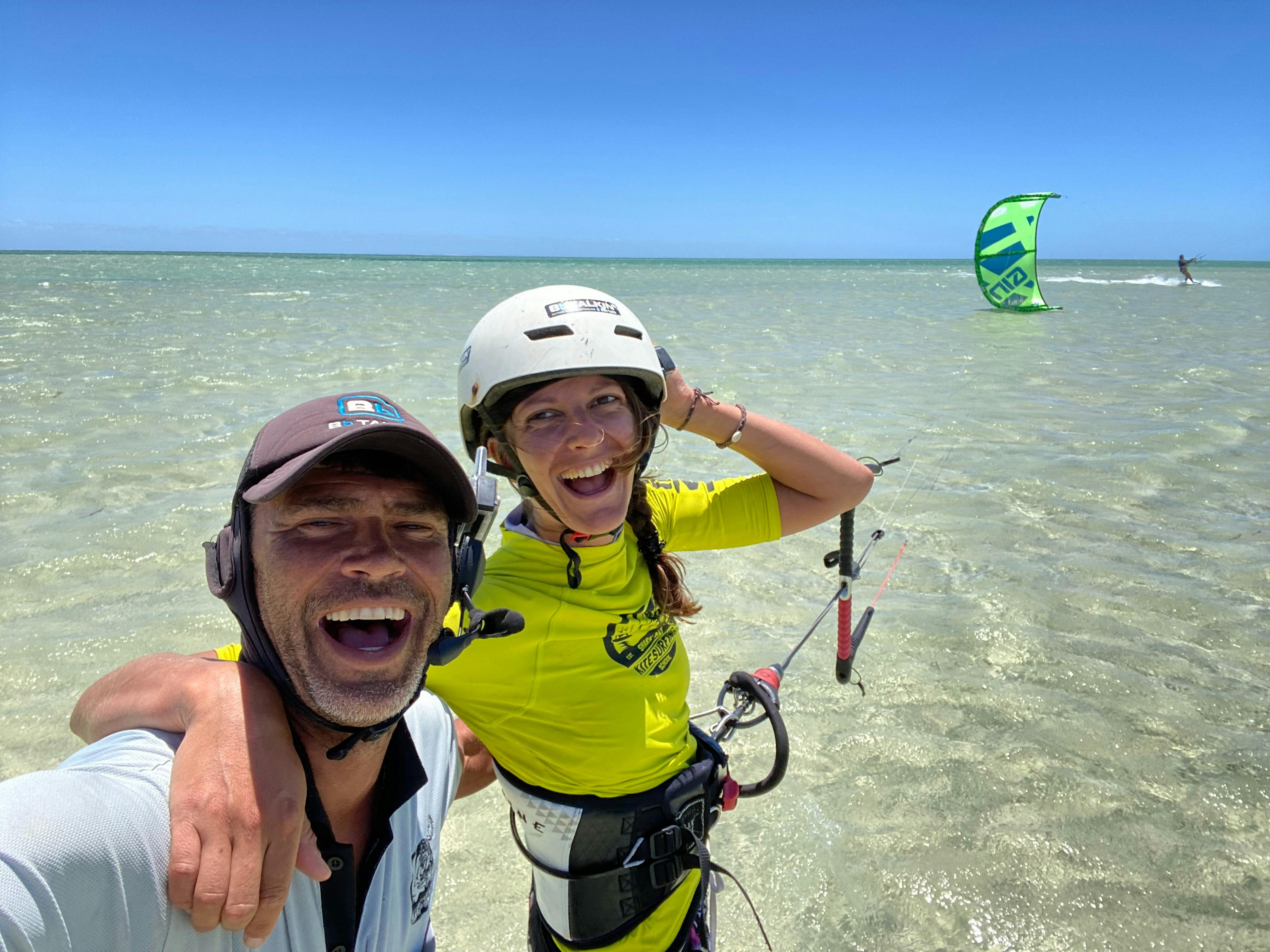 Shark Bay kitesurfing