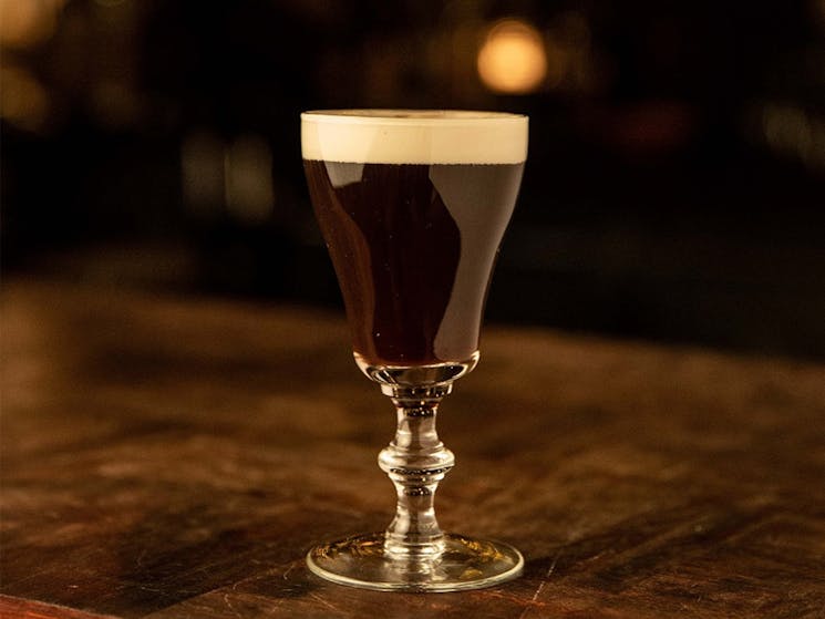 Shady Pines Saloon Irish Coffee