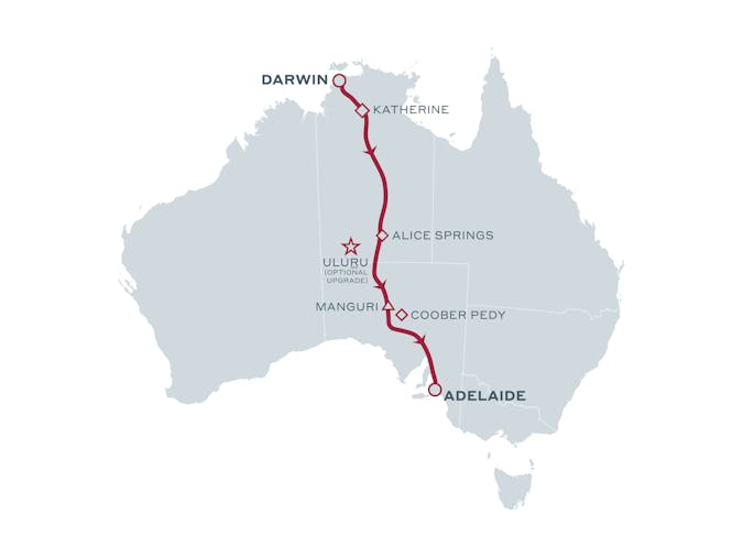 The Ghan Expedition Darwin to Adelaide