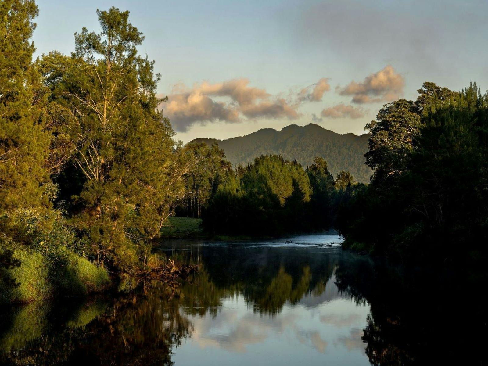 Bellingen River with Mountains