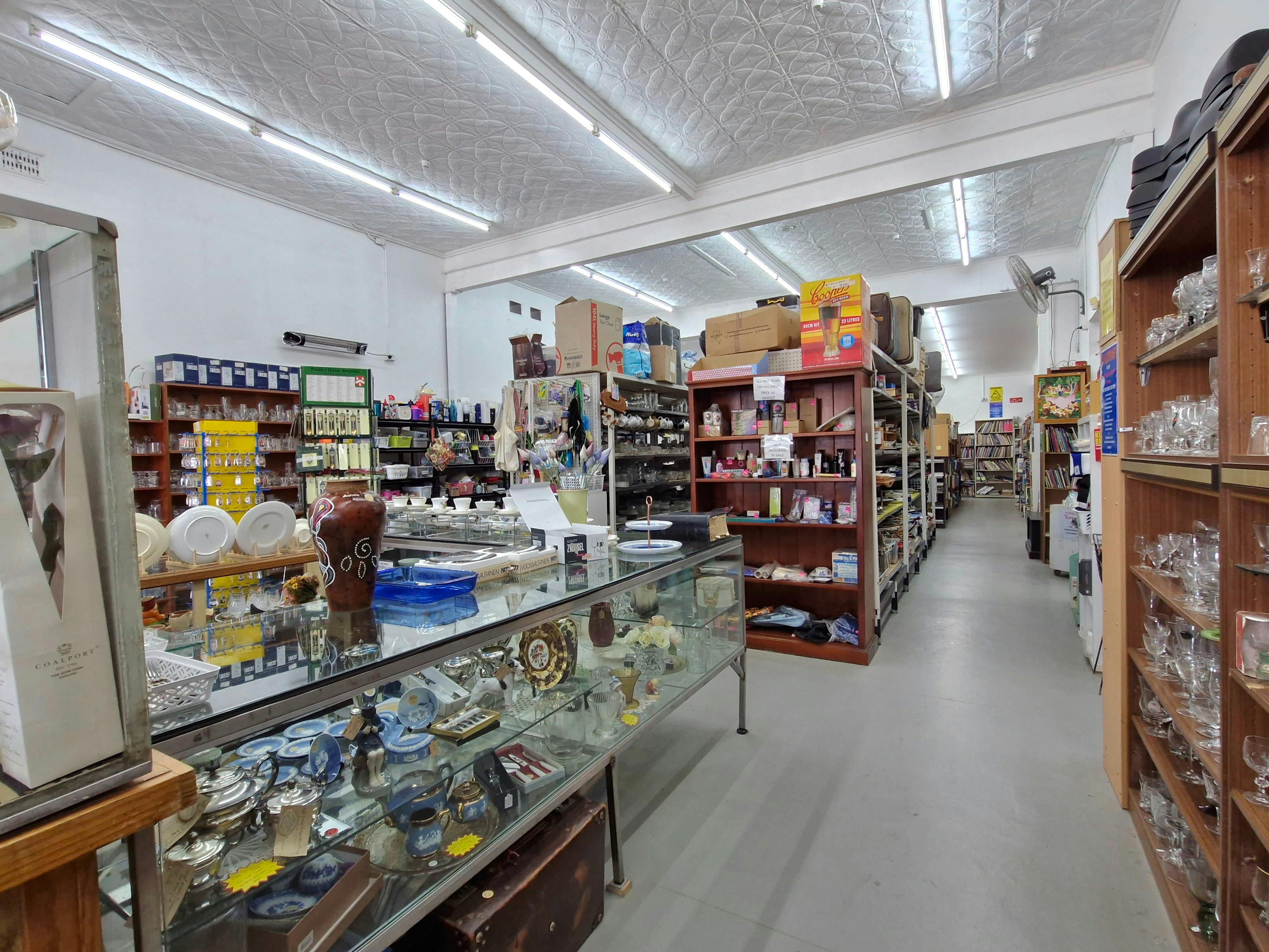 Shop interior