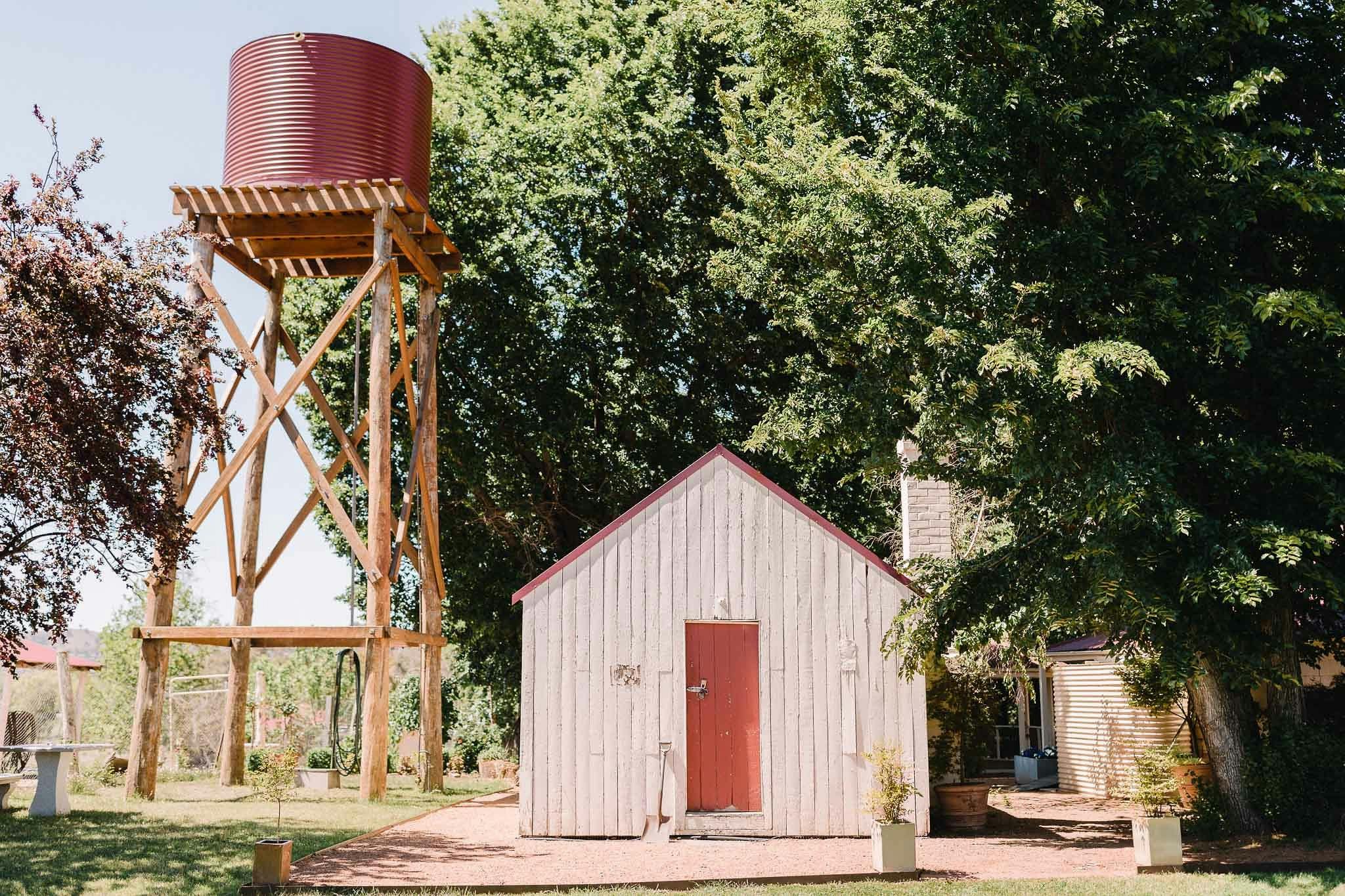 Situated within the gardens