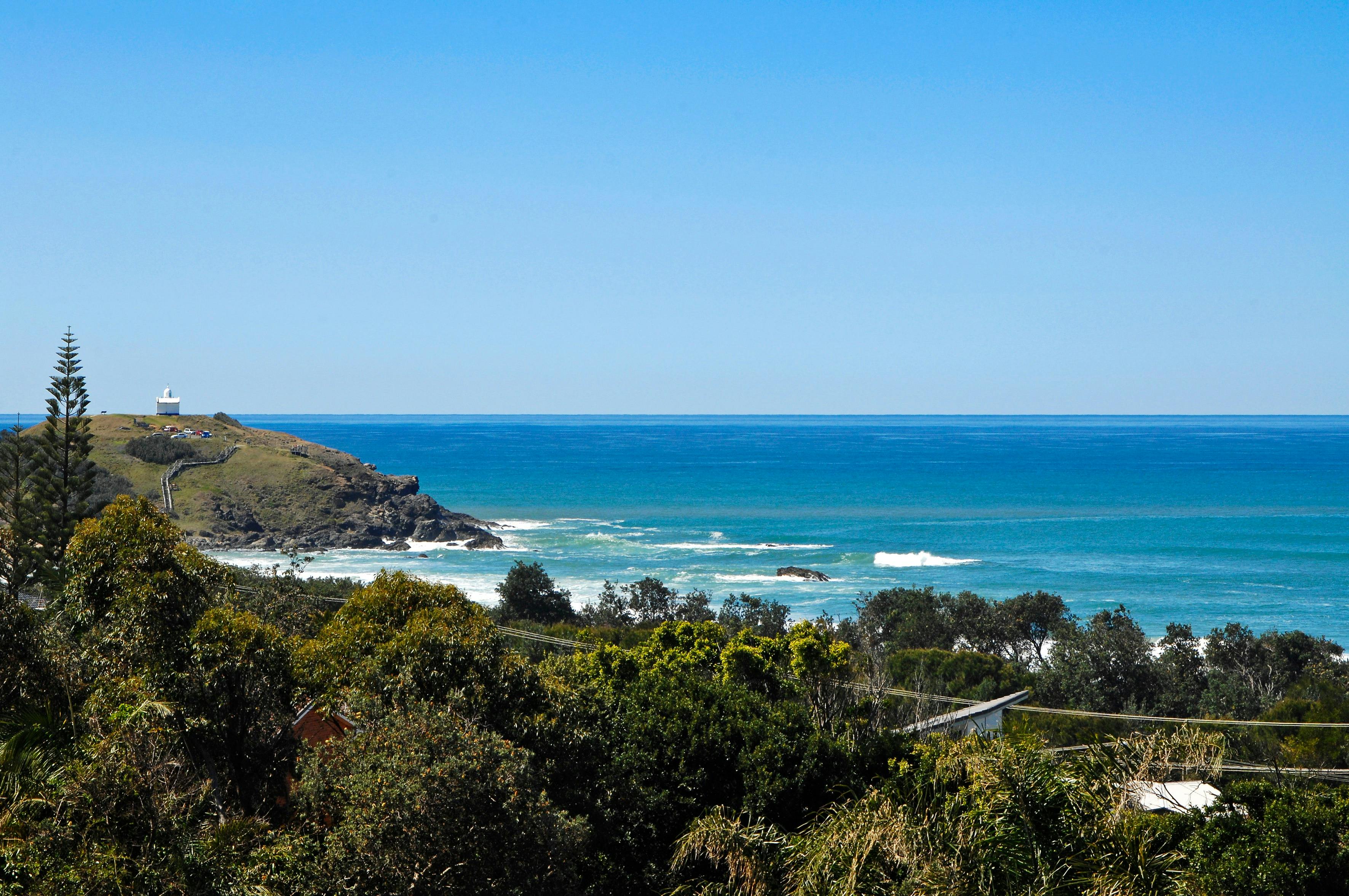 View from uipper level balcony