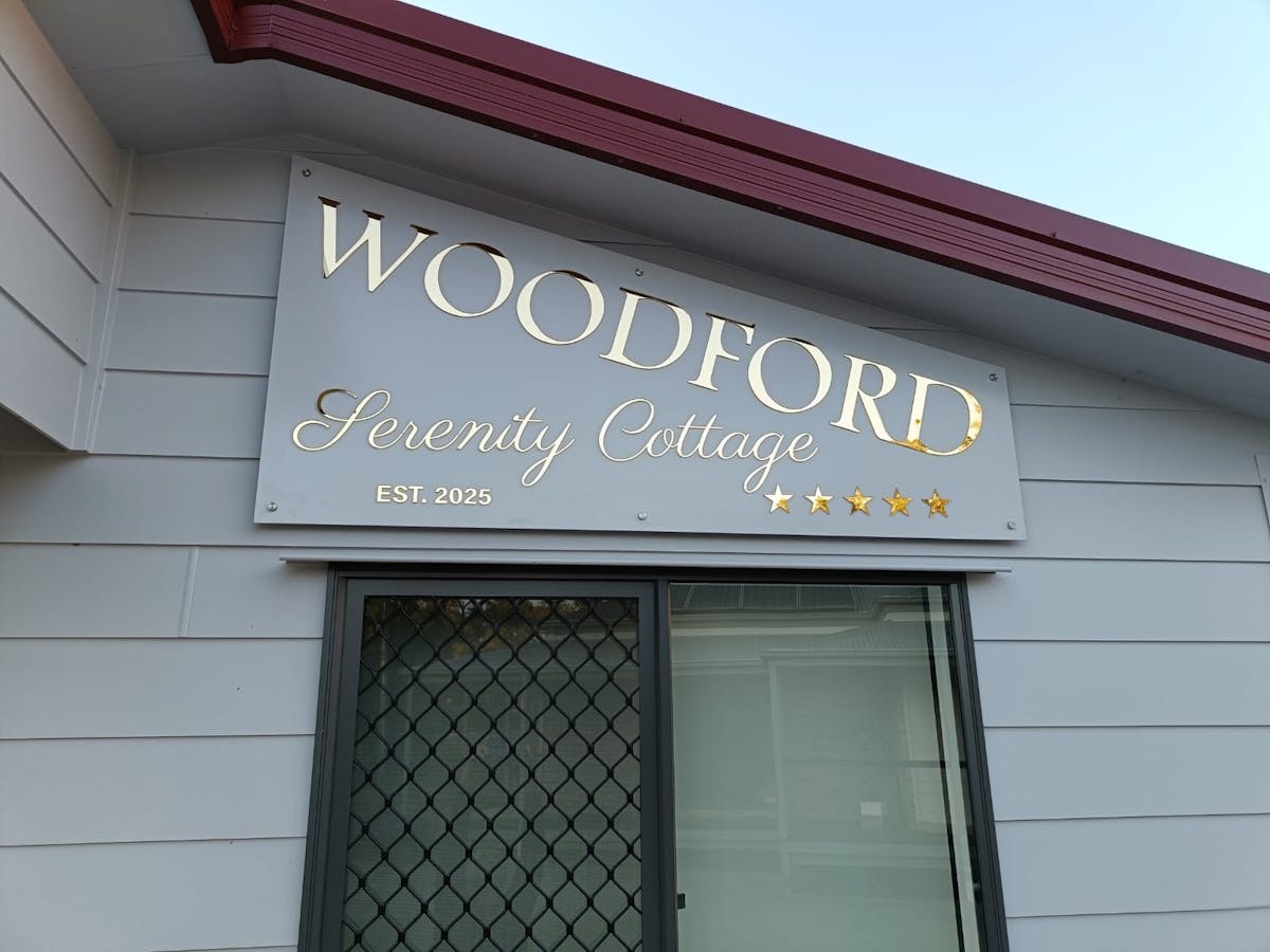 Woodford Serenity Cottage Wall Sign Woodford Serenity Cottage Wall Sign