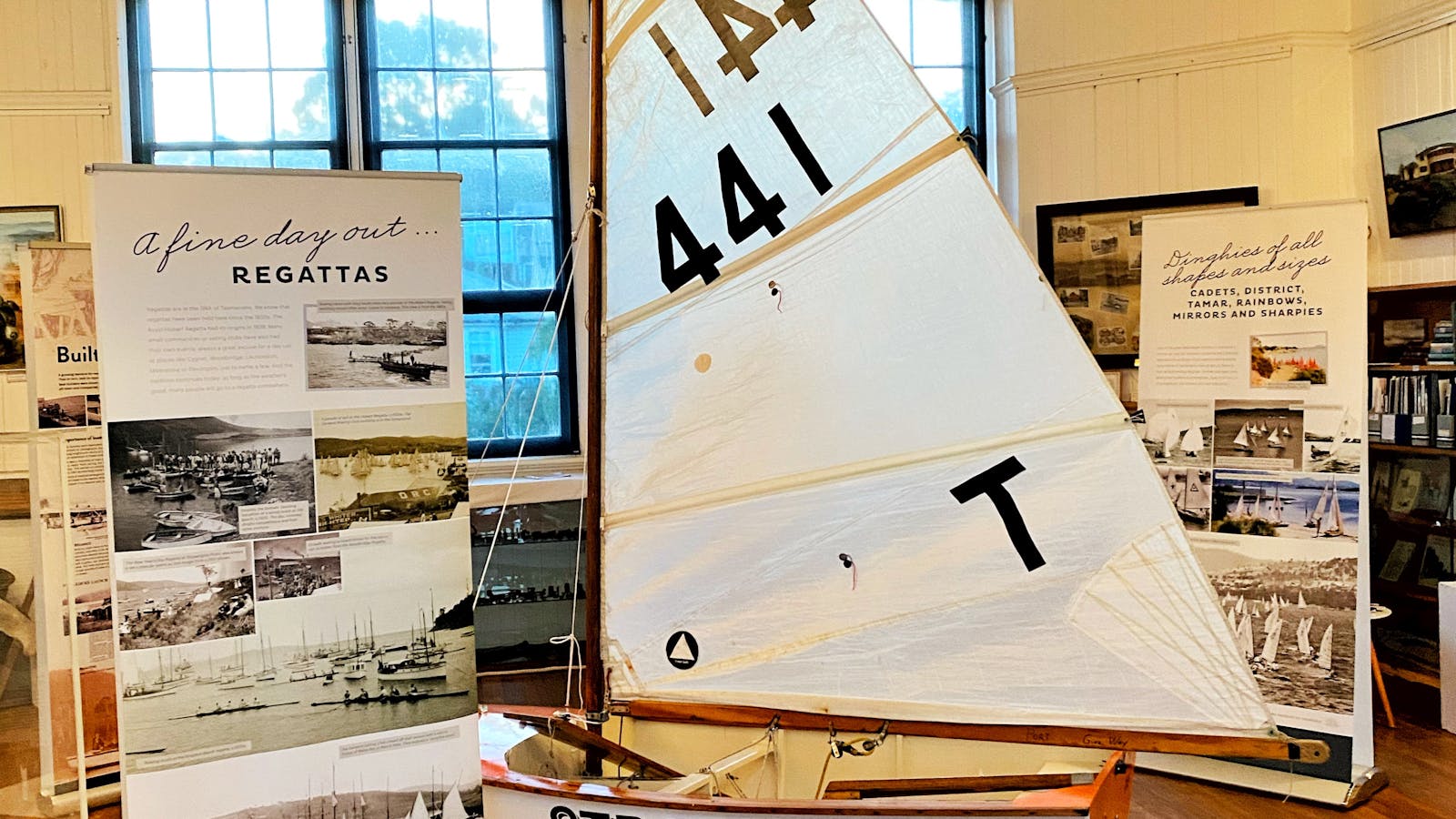 messing arund in boats exhibit