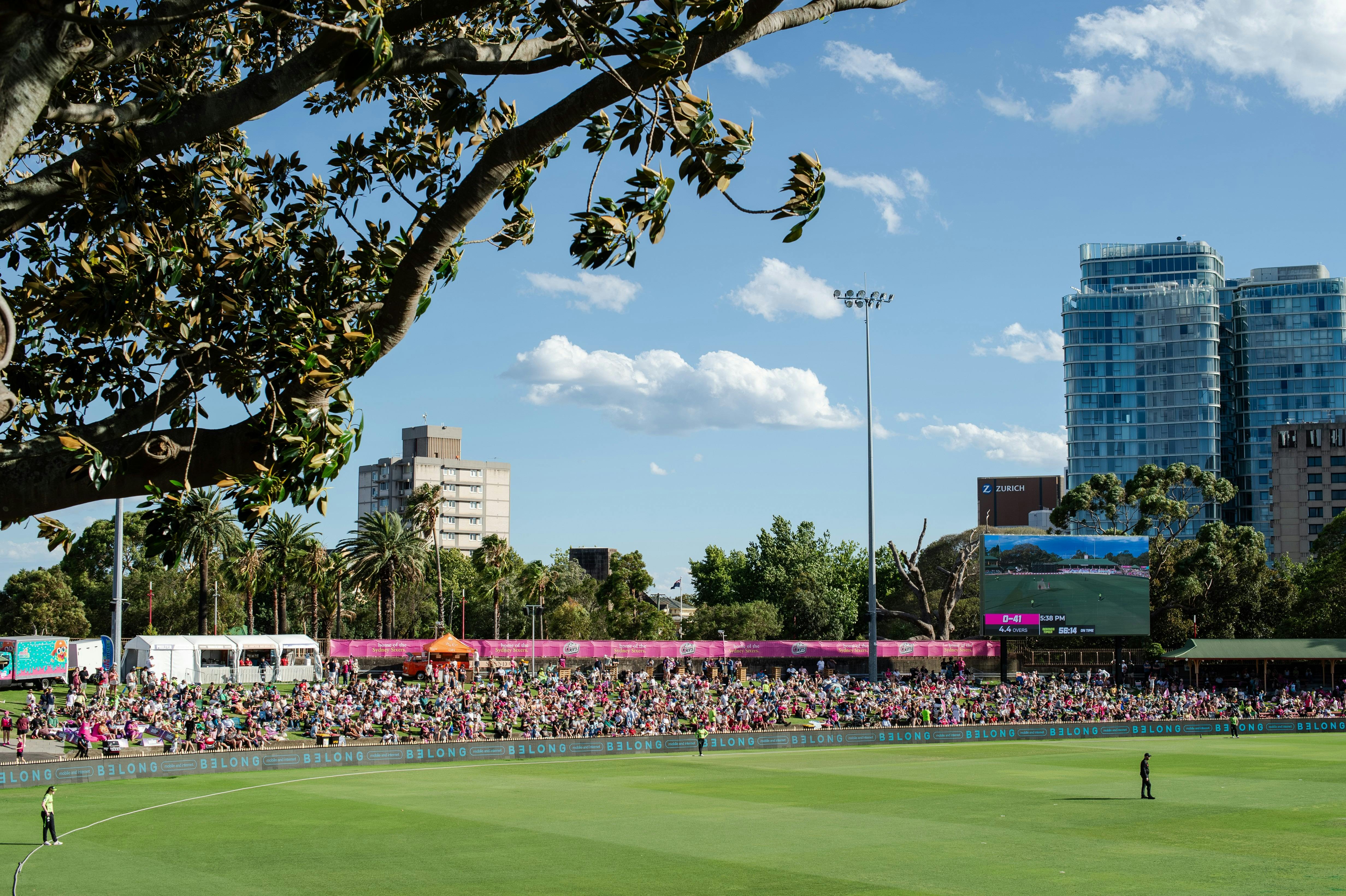 Sixers WBBL Summer Session at North Sydney Oval.