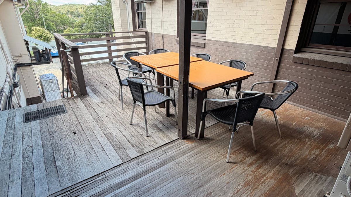 back deck