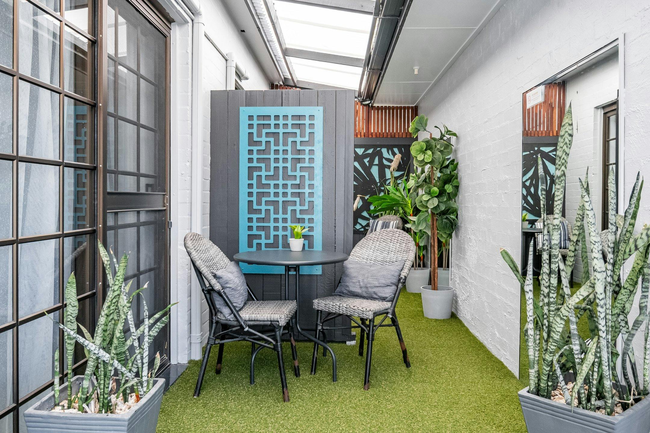 Upstairs Courtyard