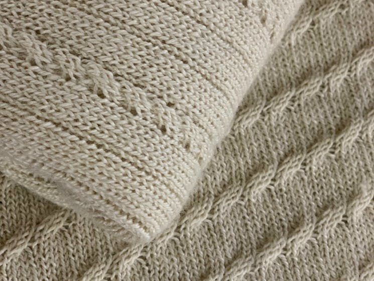 Example of Adagio Mills knitted garments
