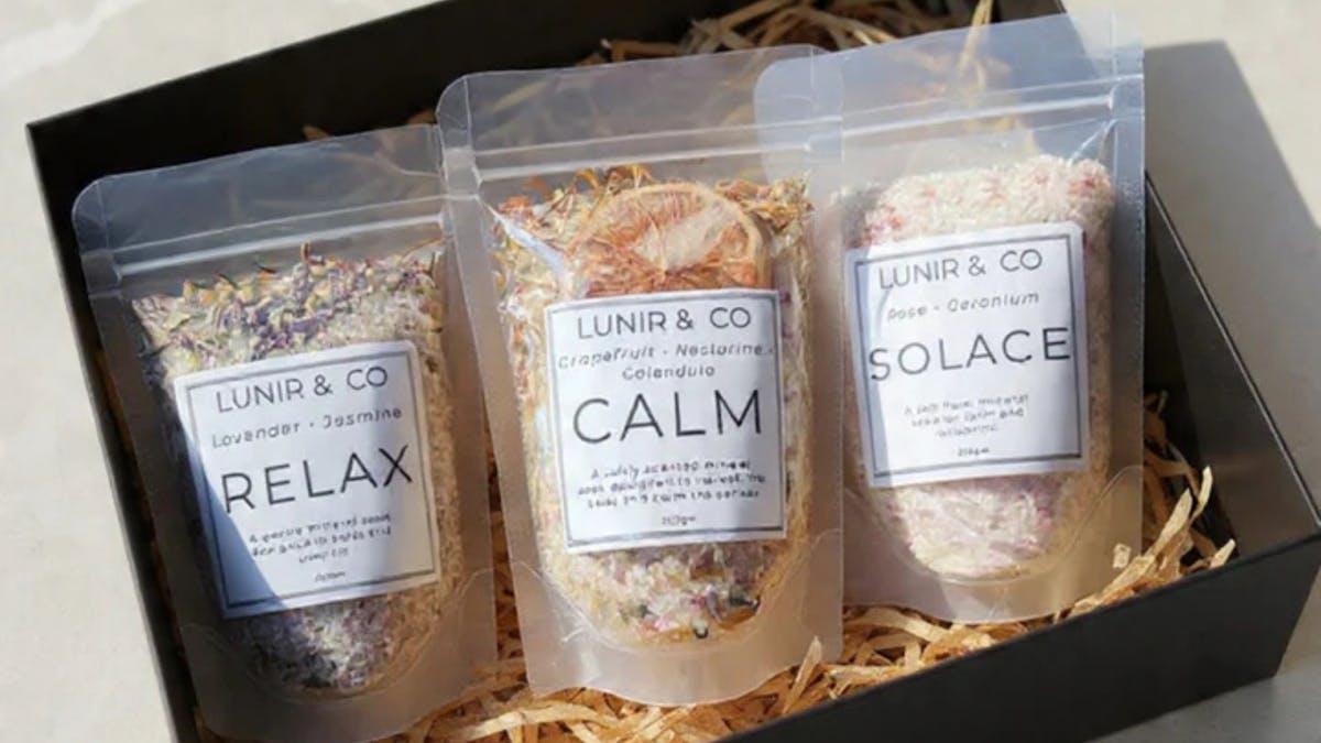 3 salt bath soaks in a box