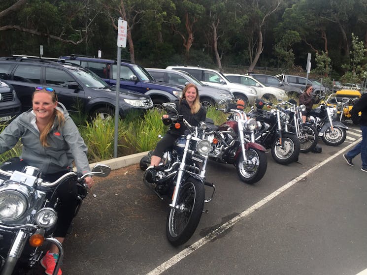 Corporate challenge, Harley tour, Manly