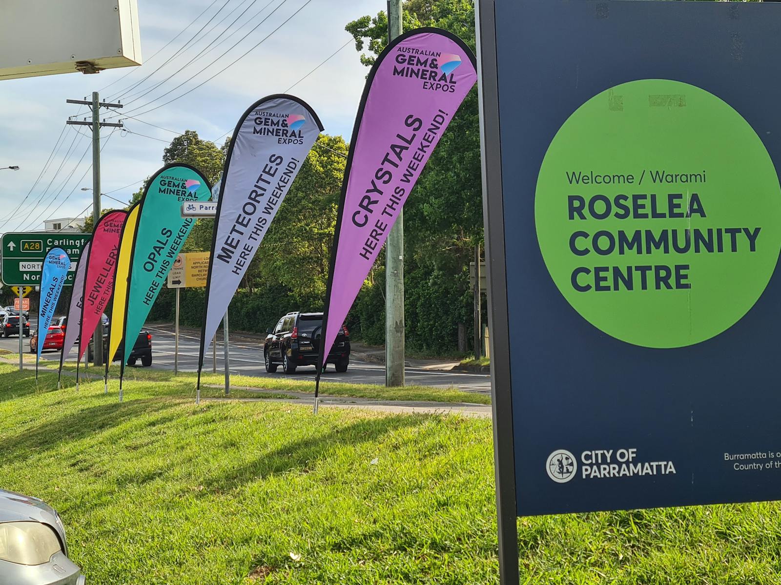 Australian Gem And Crystal Expo 🔮 Look for the signs!