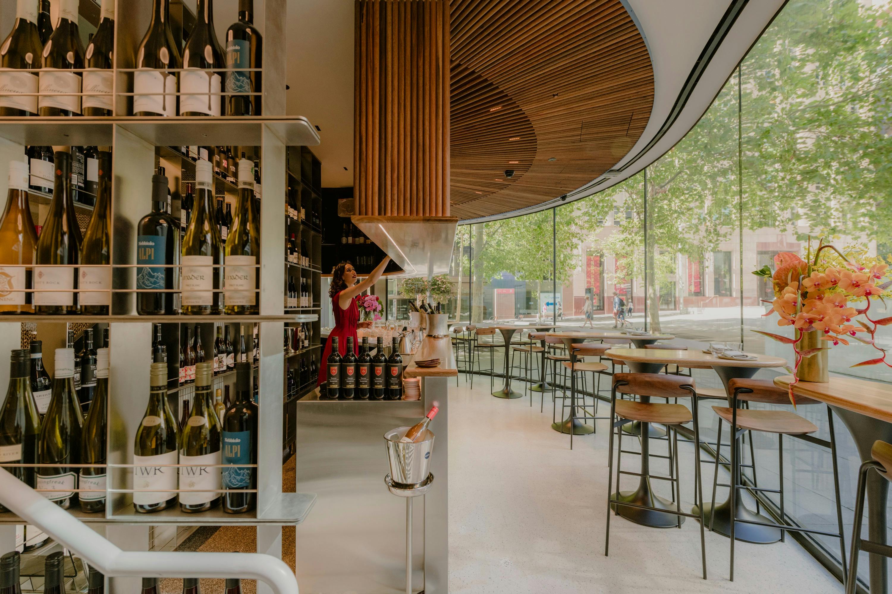 Aalia Wine Room interiors