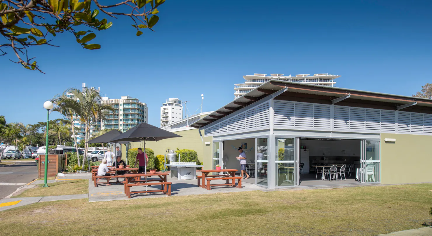 Maroochydore Beach Holiday Parks Camp Kitchen