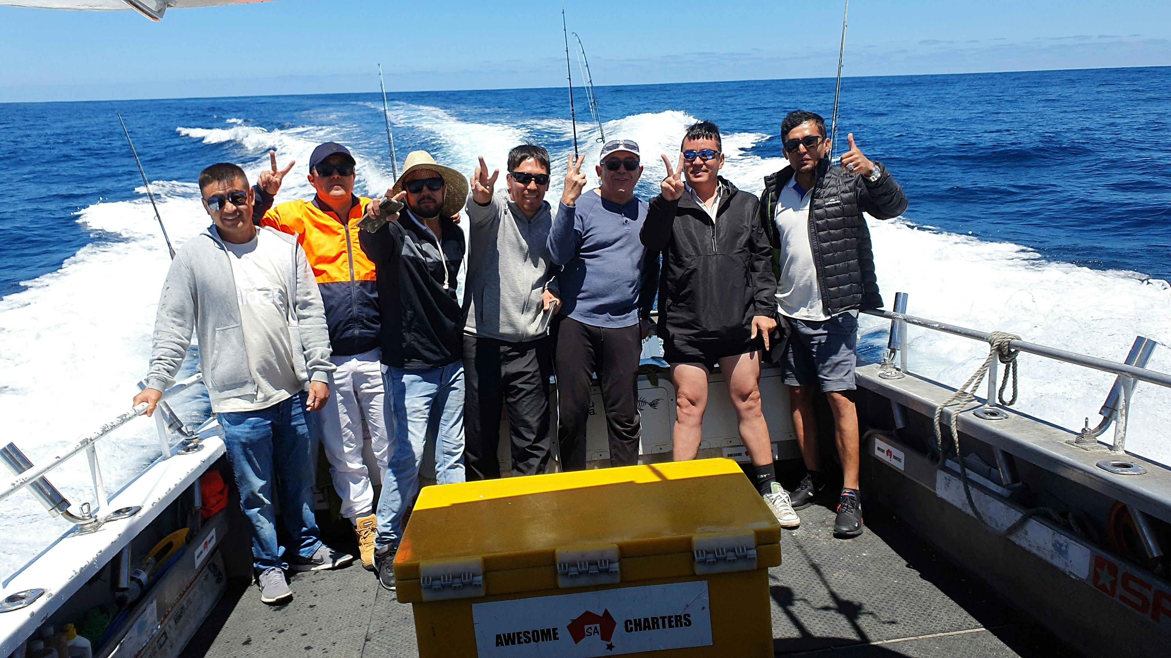 Offshore Bigger fish from Cape Jervis