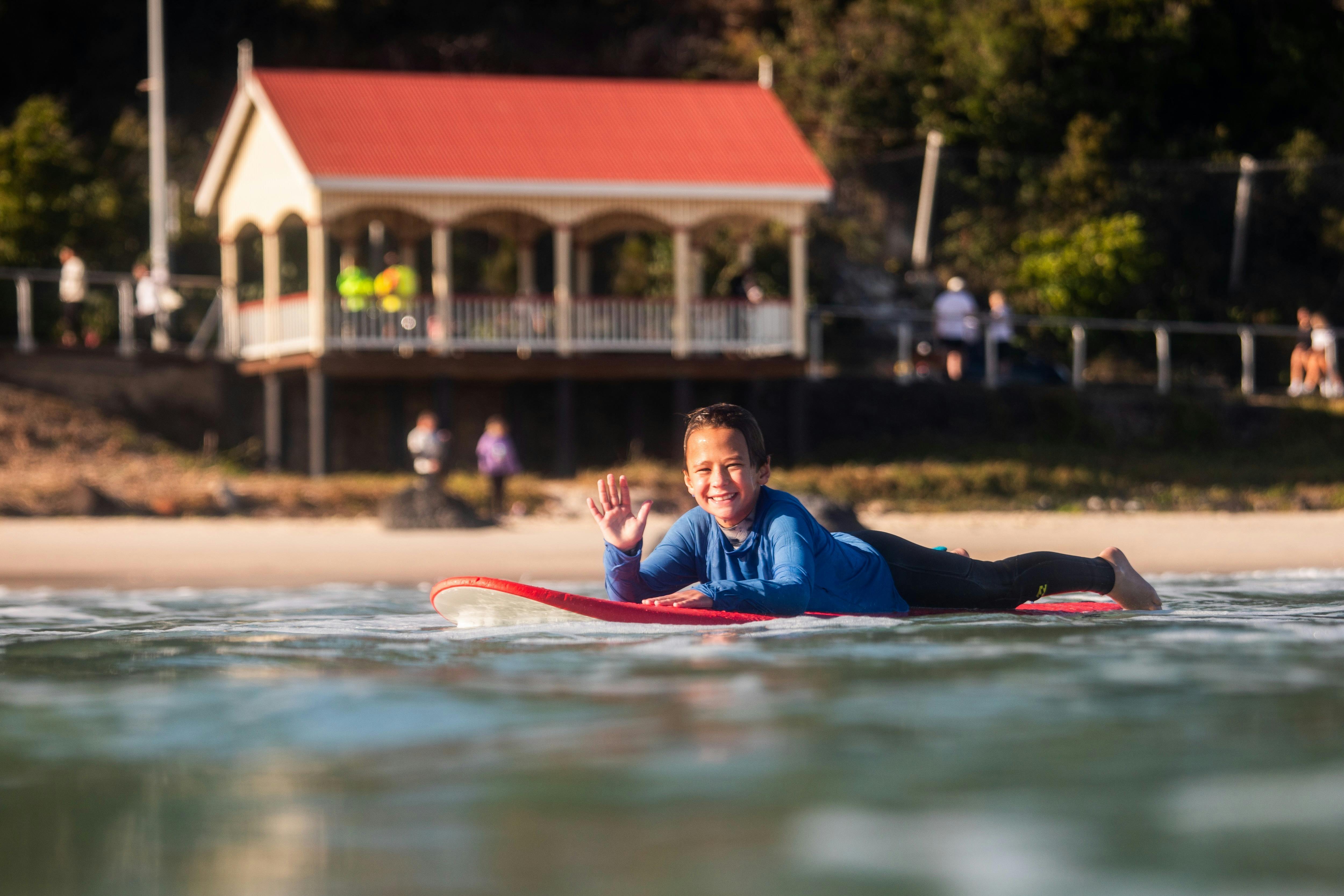 Surf Lessons at Kirra Point Surf School