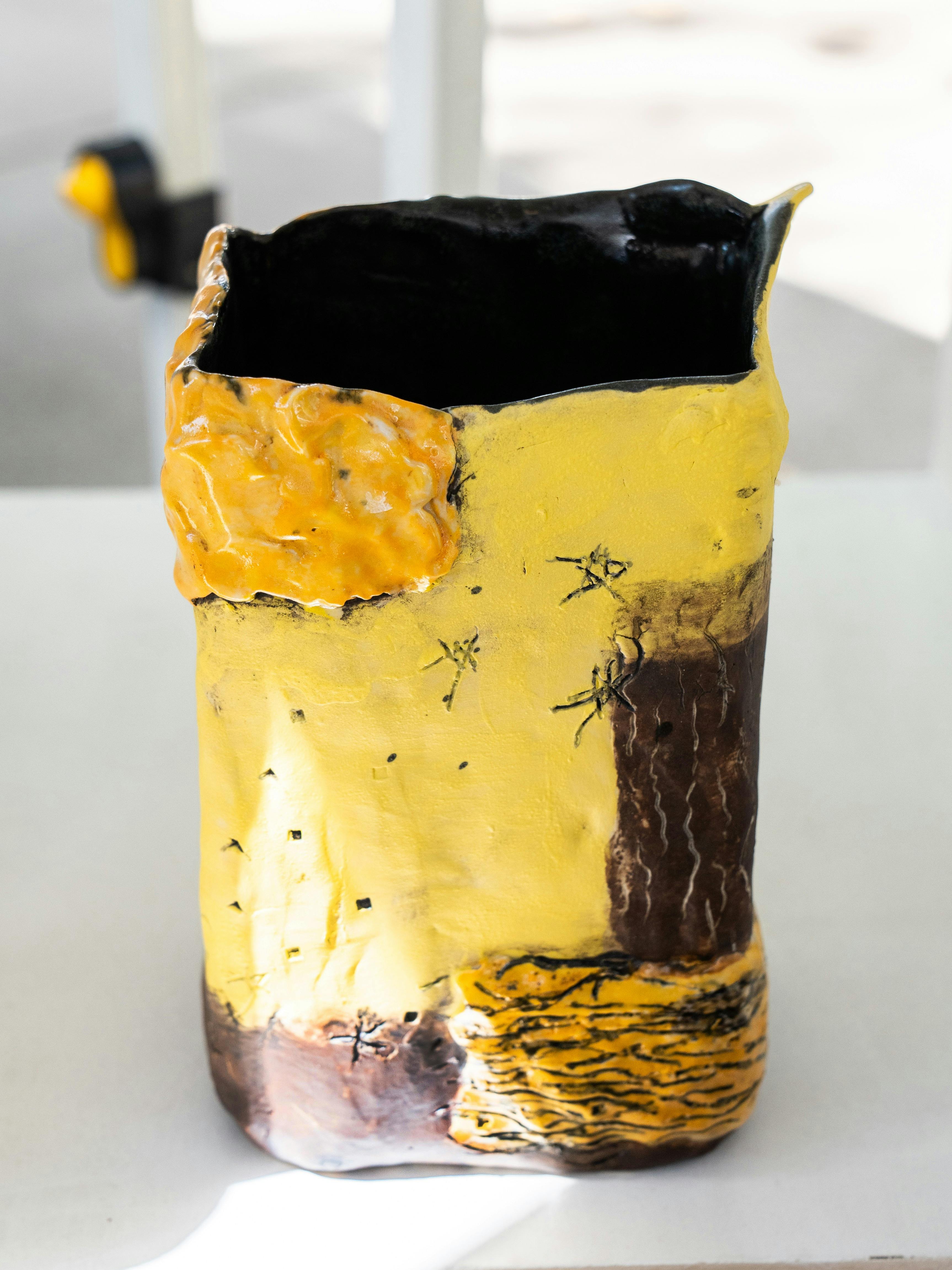 Mansfield Pottery Festival where potters sell direct to the public. Saturday, Labour Day weekend