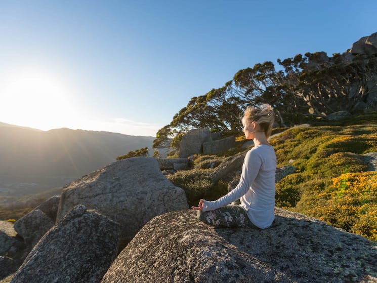 Relax and refocus with mountain meditations
