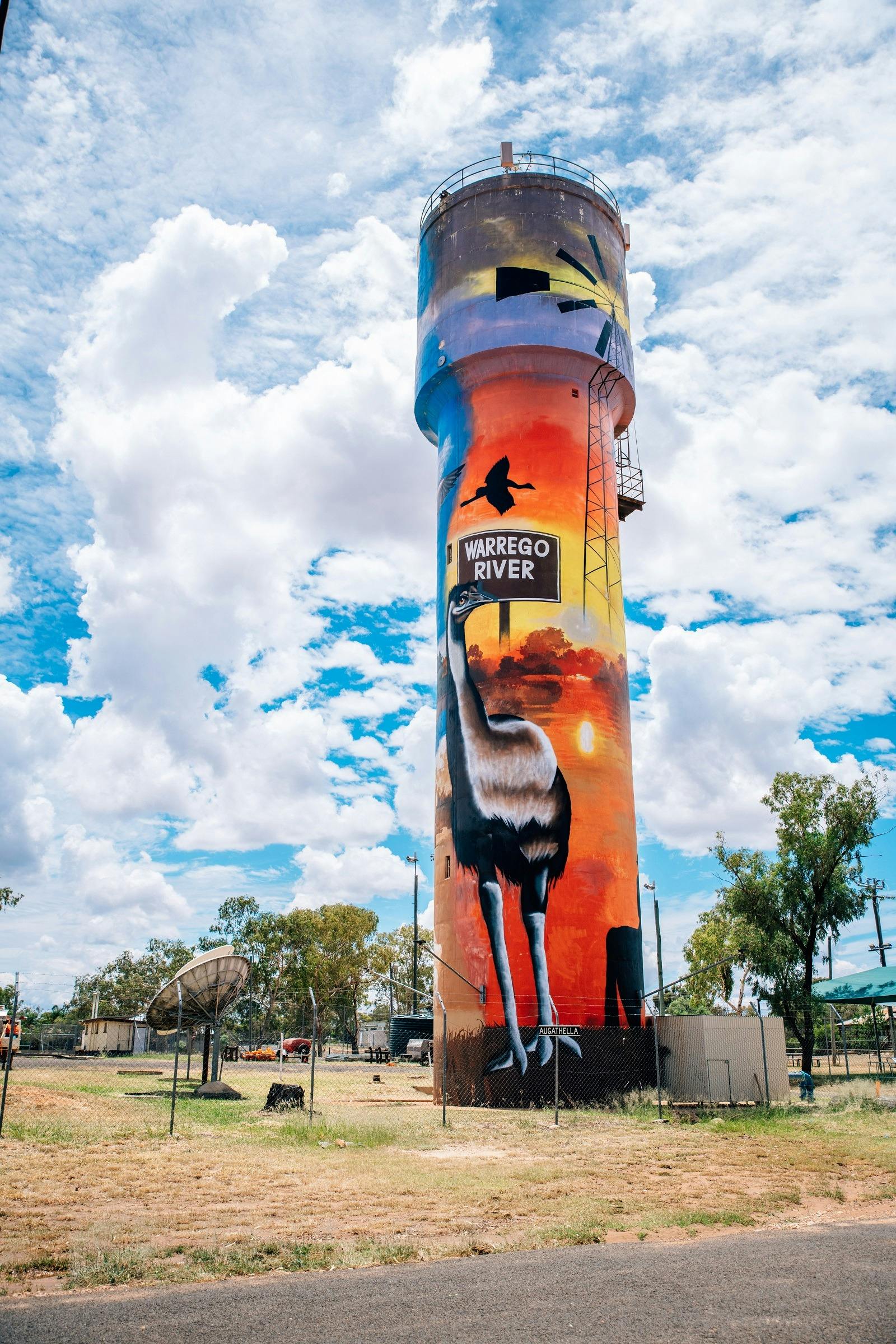 Augathella Water Tower Mural