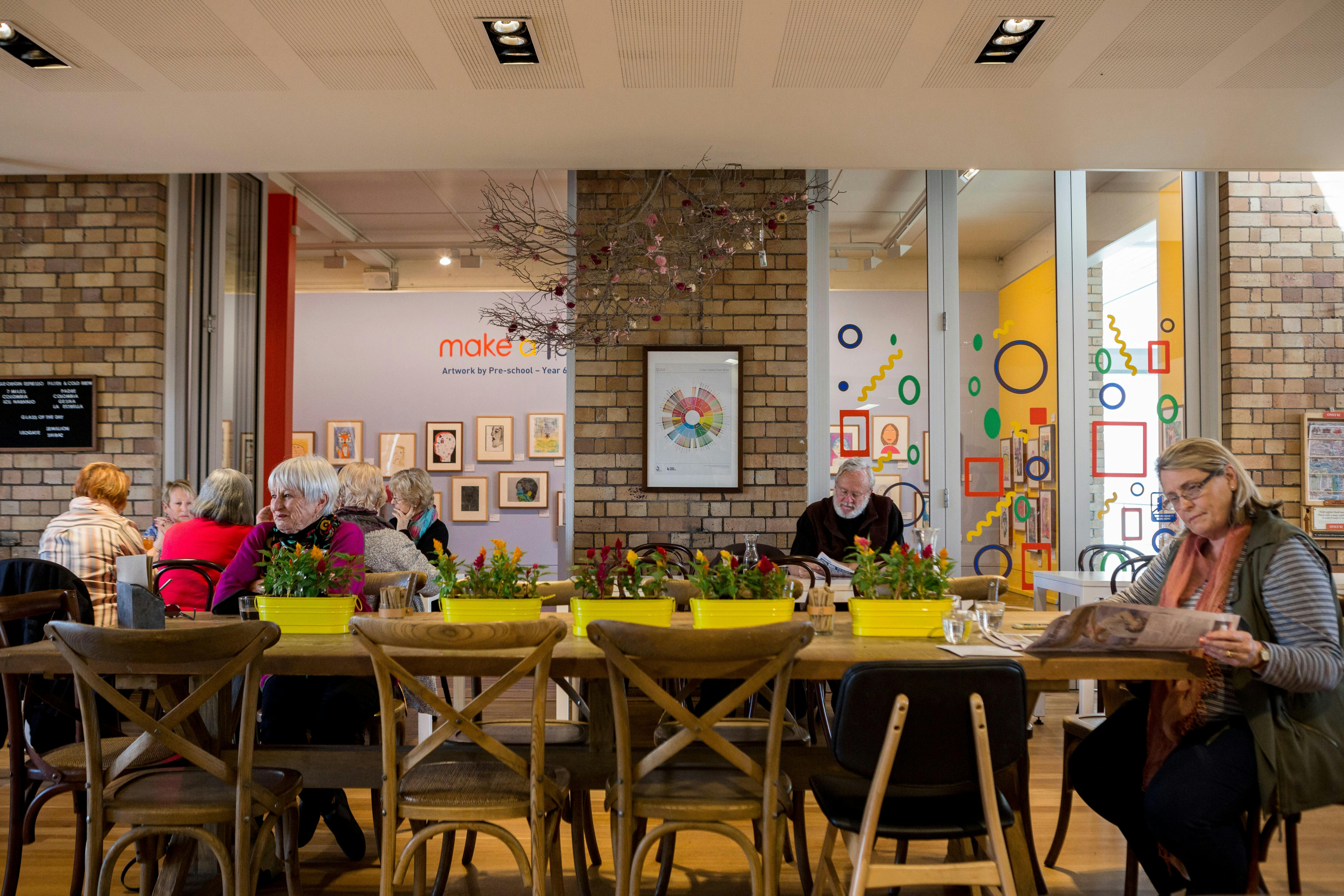 Seraphine Cafe at Maitland Regional Art Gallery