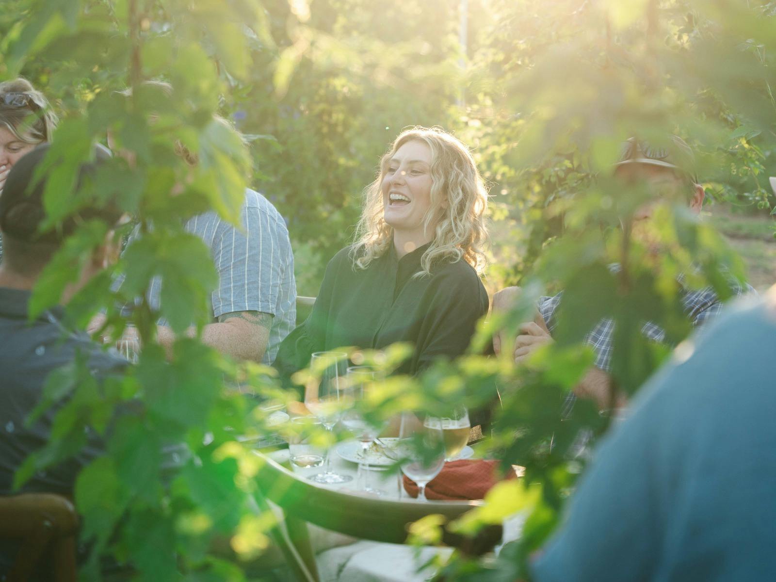 Ryefield Hops - Dine in the Bines