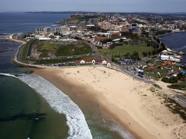 Aerial of Newcastle Credit: Newcastle Council