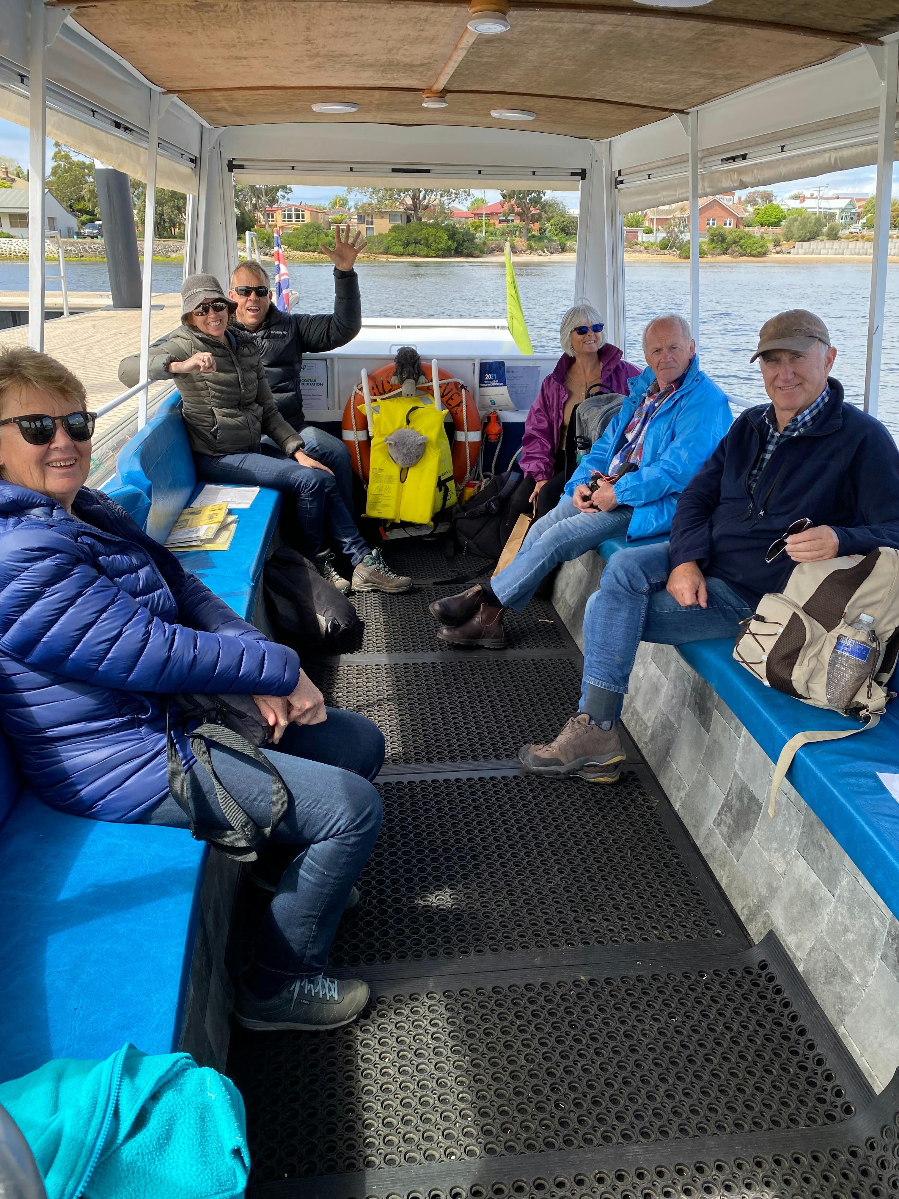 small group passengers