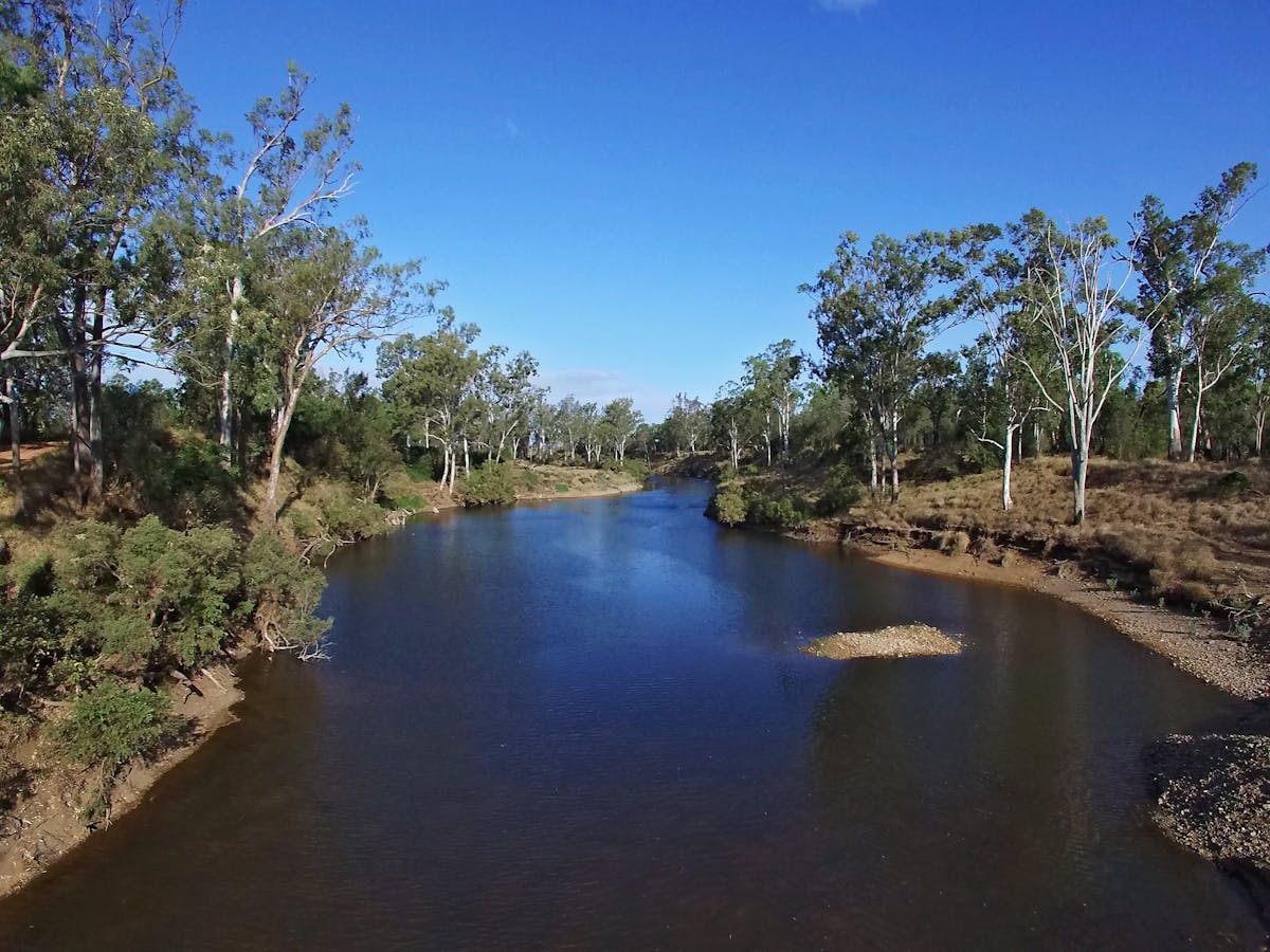 Overlooking Lindley's Crossing