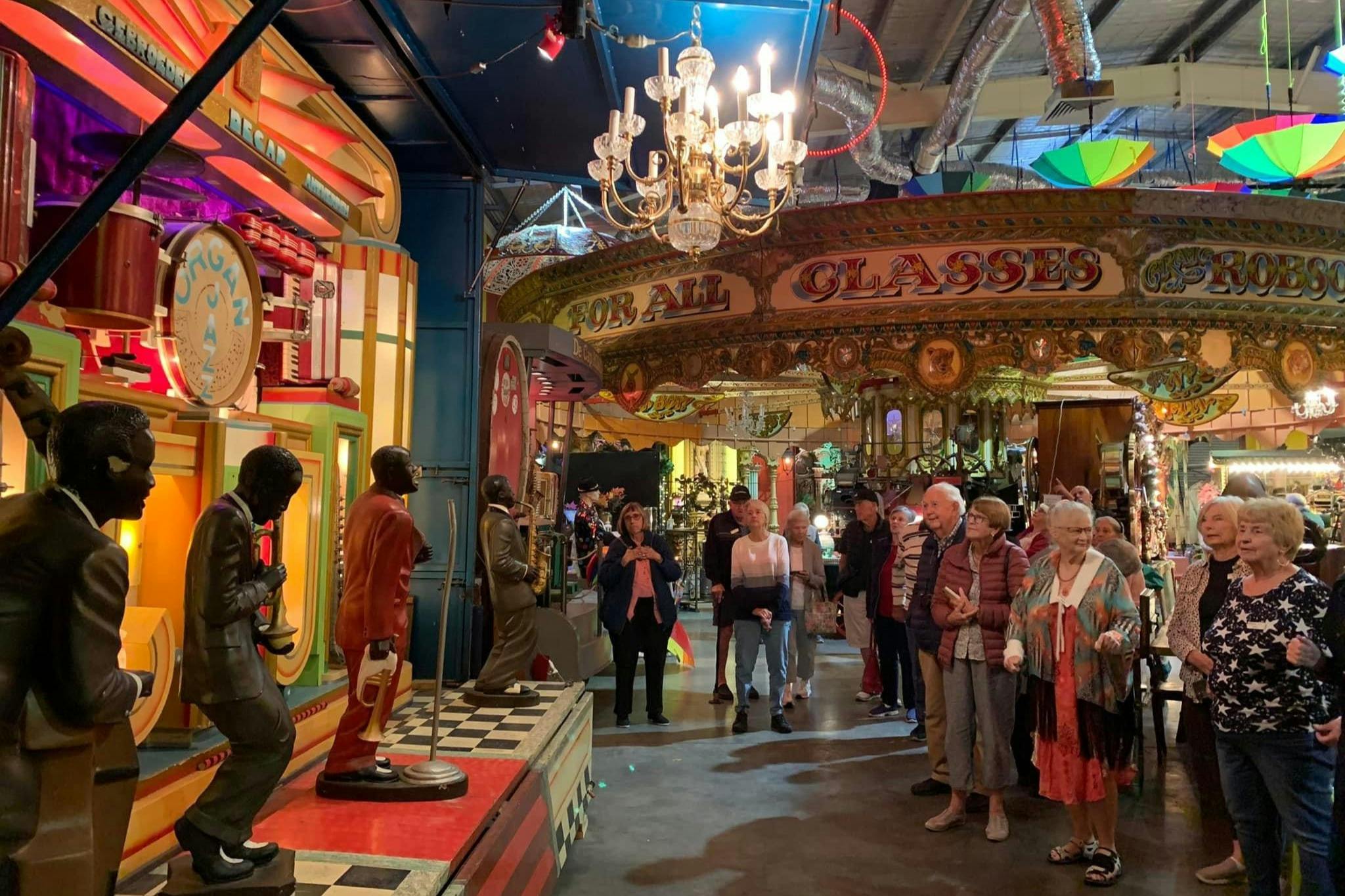 박람회장 그룹 투어