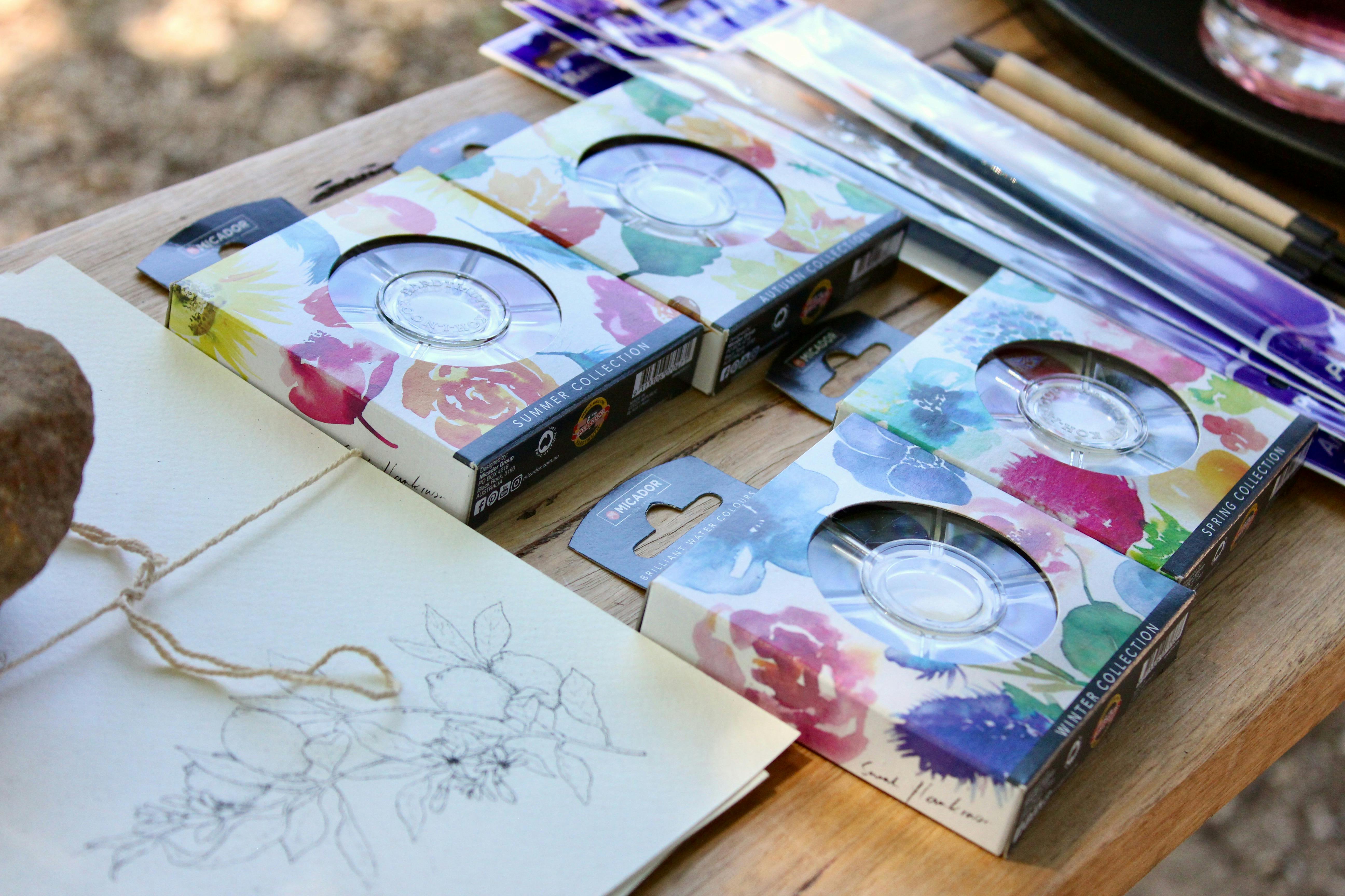Botanical Watercolour - Paint and Sip at Mrs Baker's Still House