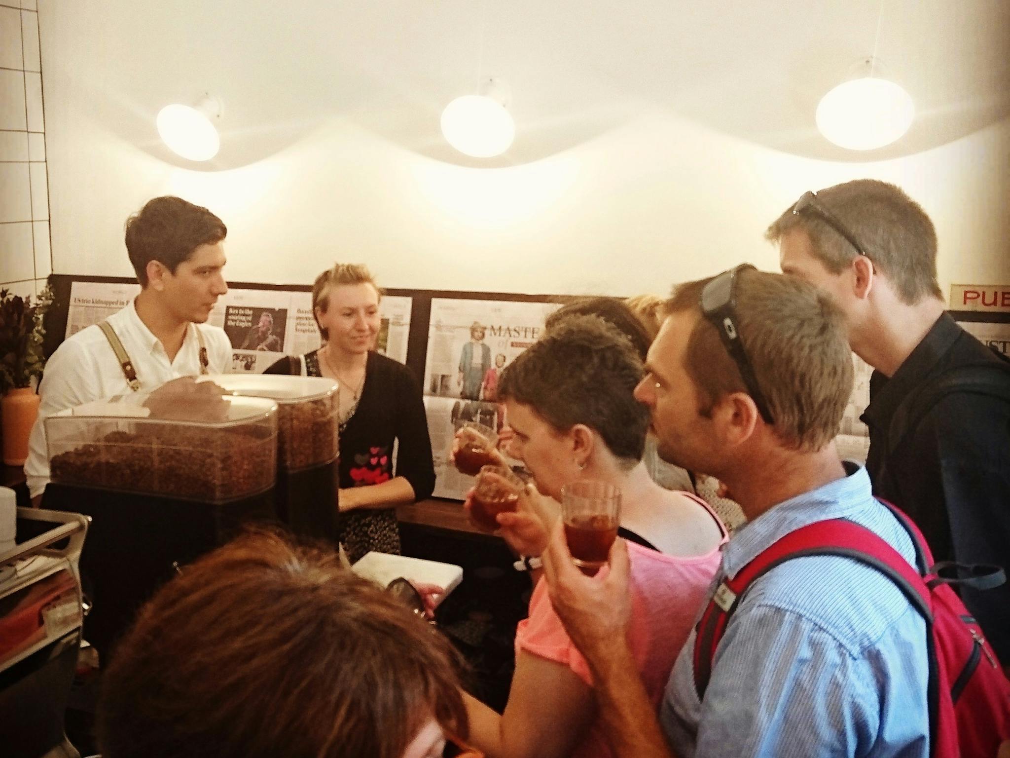 Meeting and learning about coffee and more