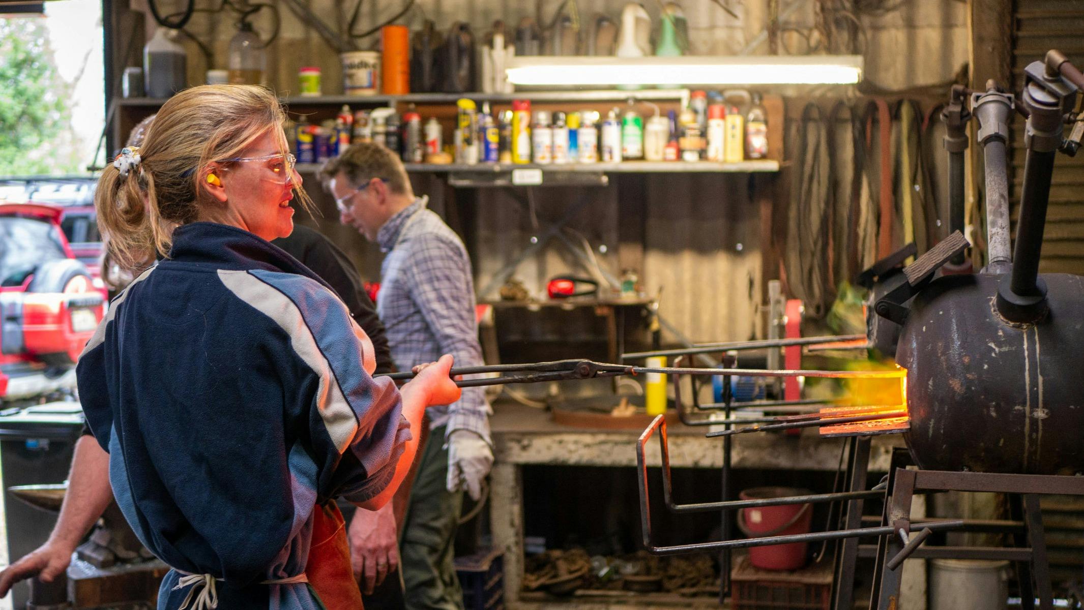 Blacksmithing on the central coast