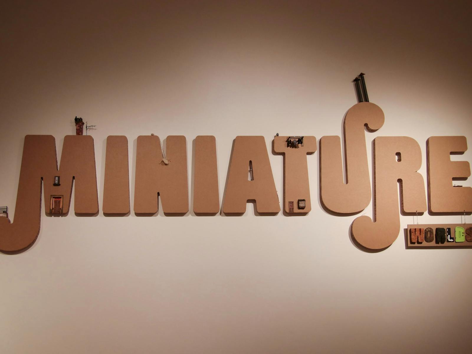 Miniature Worlds at QVMAG Gallery at Royal Park - until 4 February 2024.