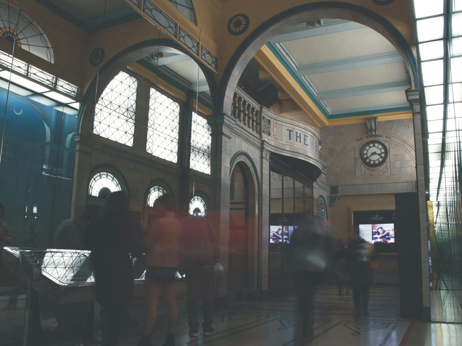 Inside the Dymocks Building